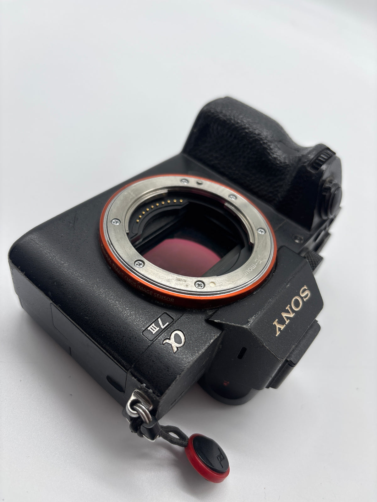 Sony Alpha a7 III ILCE-7M3 24.2MP Full-Frame Mirrorless Body Only Black - Read