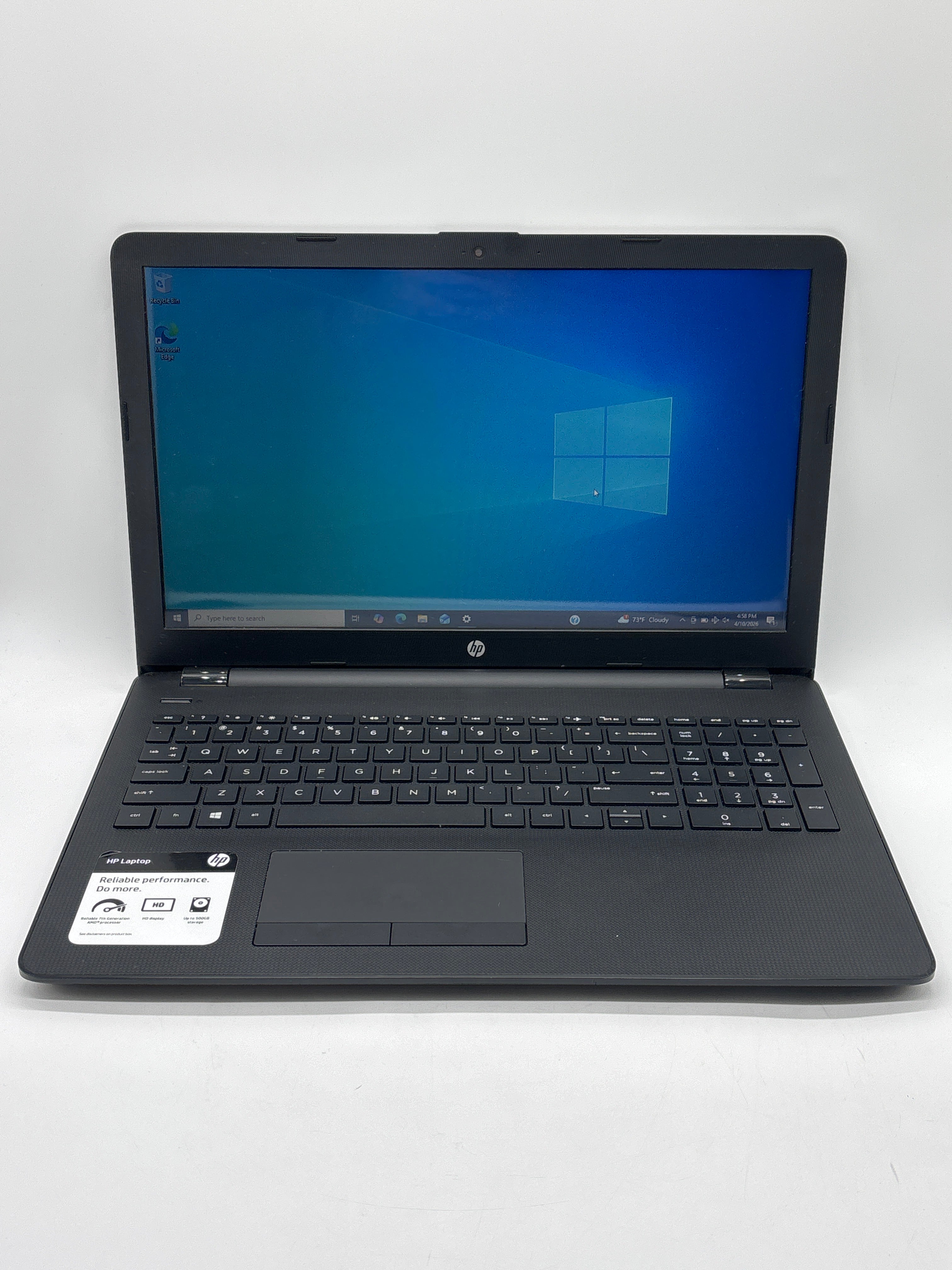 HP 15-bw075nr AMD A6-9220 4GB RAM 500GB HDD