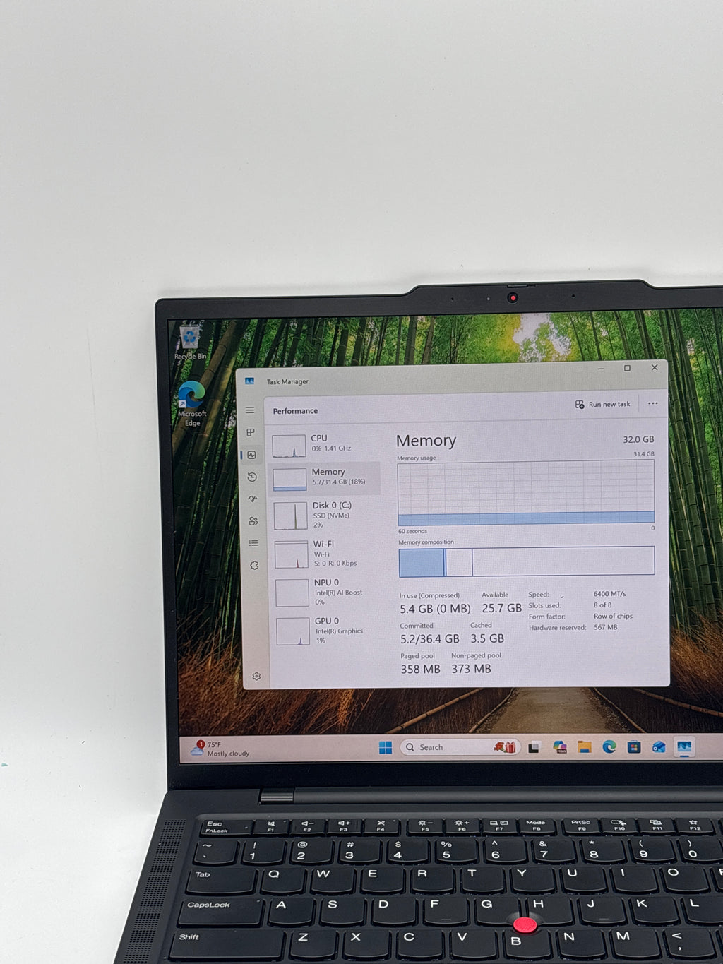 Lenovo ThinkPad T14s Gen 5 Ultra 5 135U 32GB RAM 512GB SSD - Remotely Managed