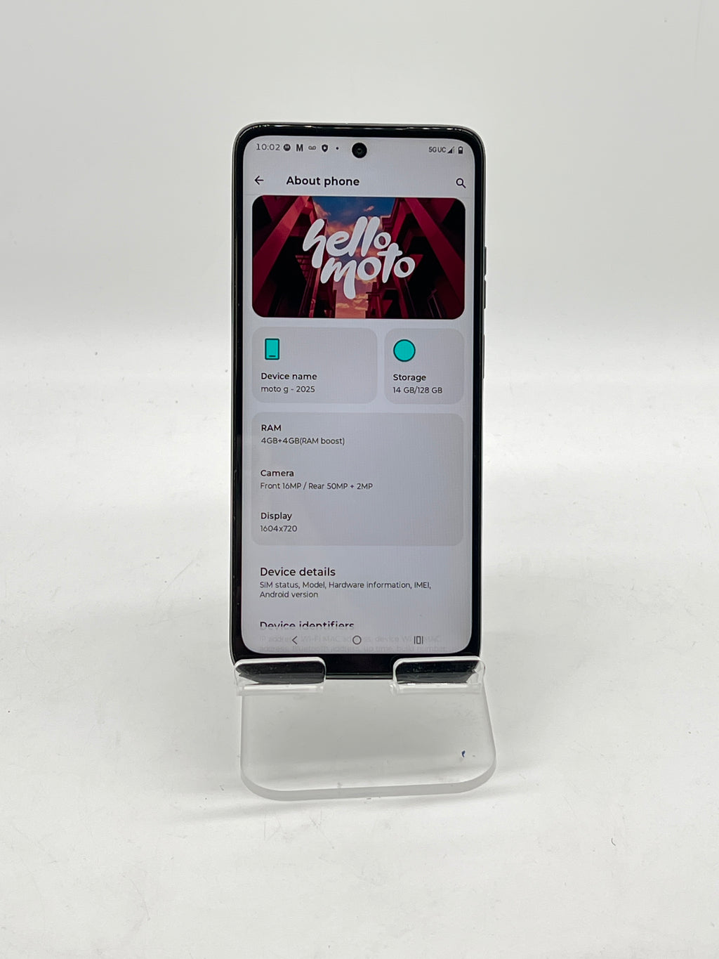 Motorola Moto G Power 5G 2024 128GB T Mobile Gray - Used