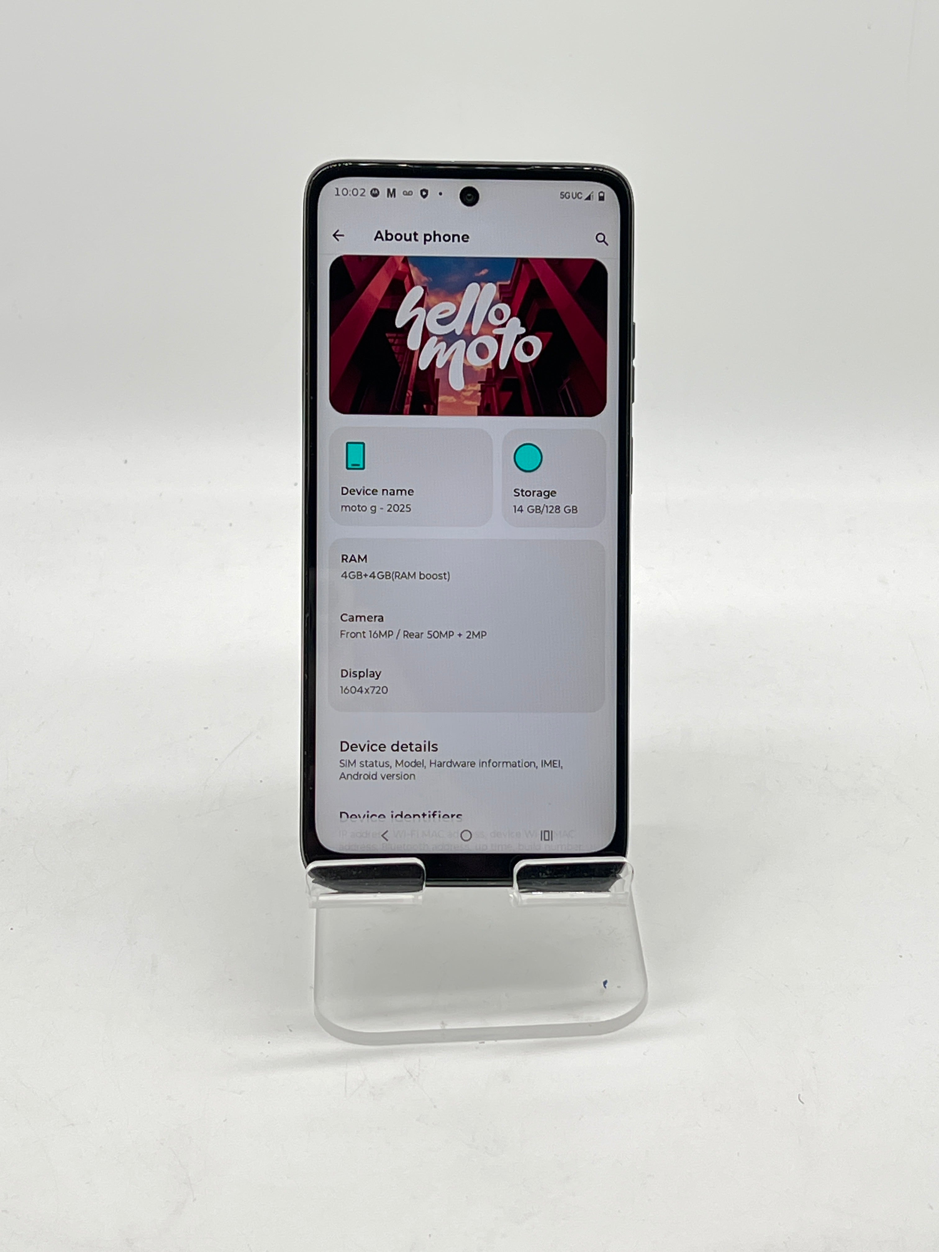 Motorola Moto G Power 5G 2024 128GB T Mobile Gray - Used