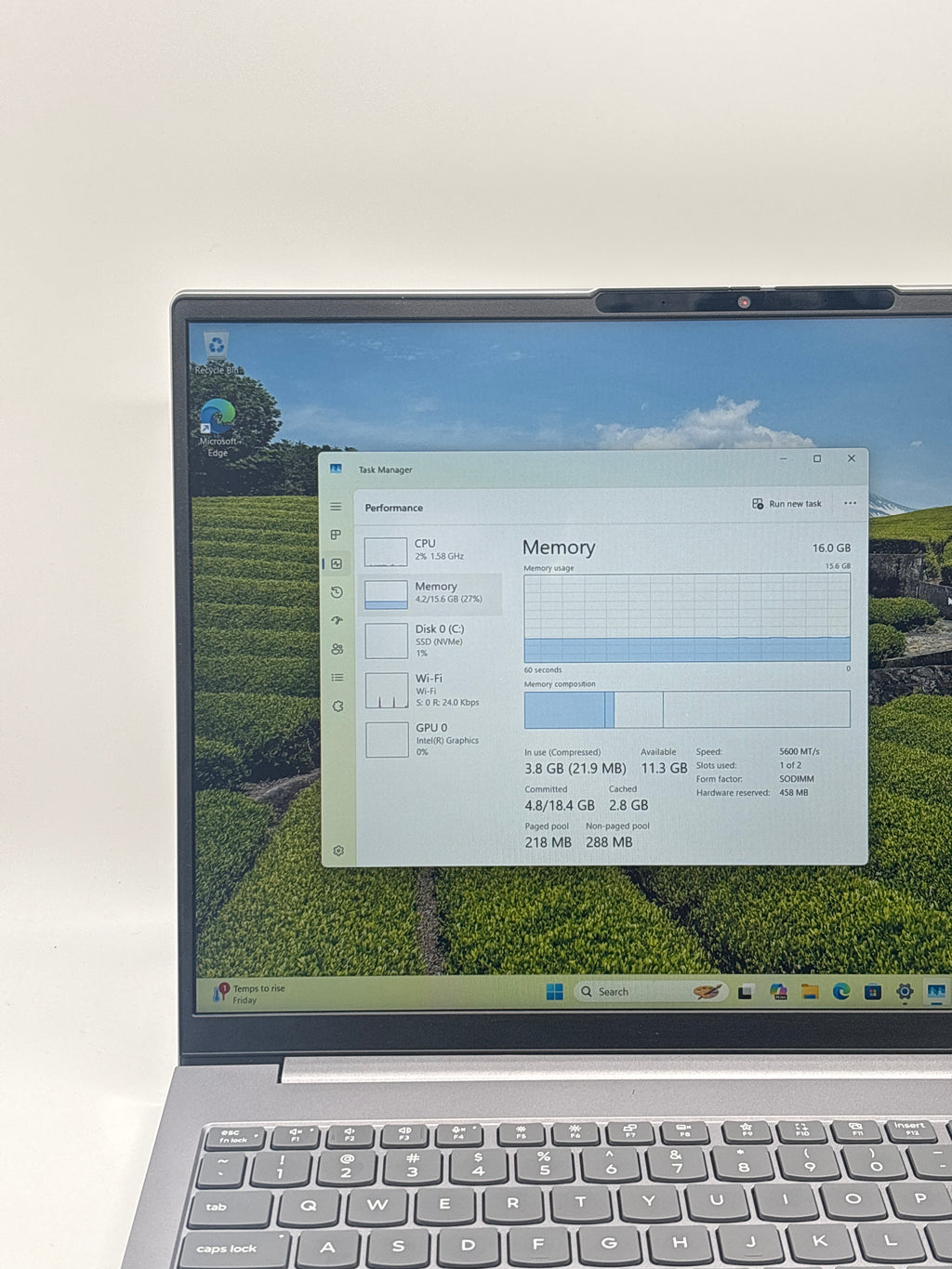 Lenovo Thinkbook 16 G8 IRL Core 5 210H 16GB 512GB - For Parts (Shift Key Loose)