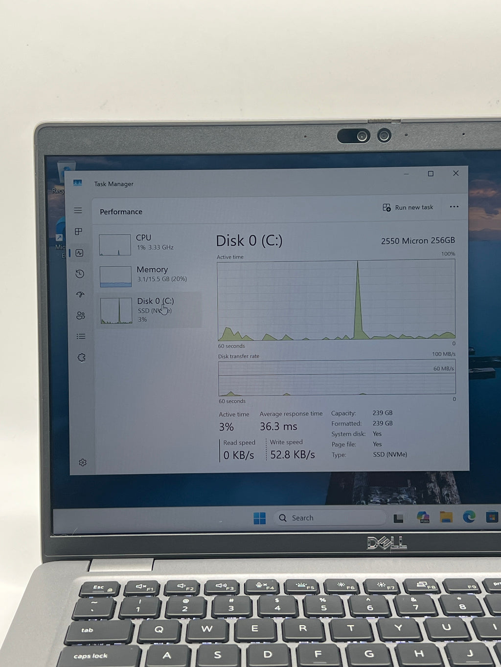 Dell Latitude 5450 13" Ultra 5 135U 16GB RAM 256GB SSD Gray - Used