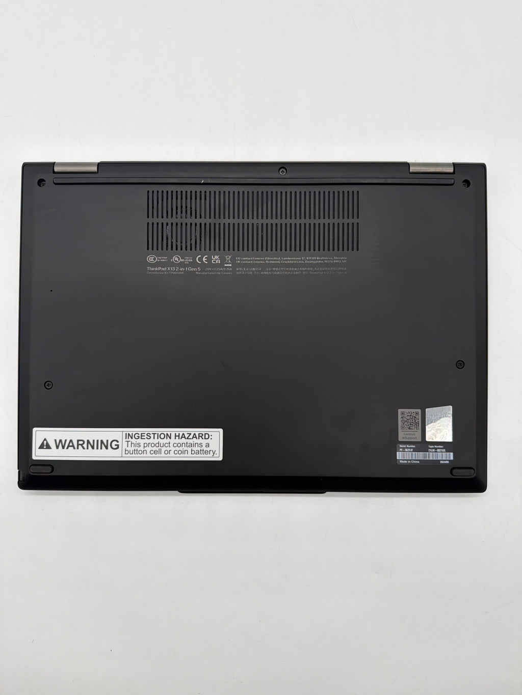 Lenovo ThinkPad X13 Gen 5 13.3 inch Laptop Intel Core Ultra 5 135U 16GB 512GB Black