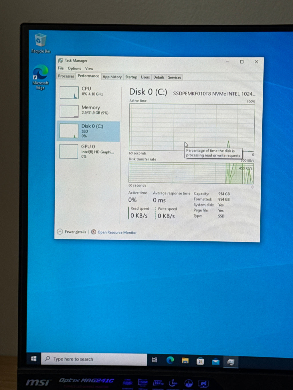 HP EliteDesk 800 G3 SFF i7-7700 32GB RAM 1TB SSD