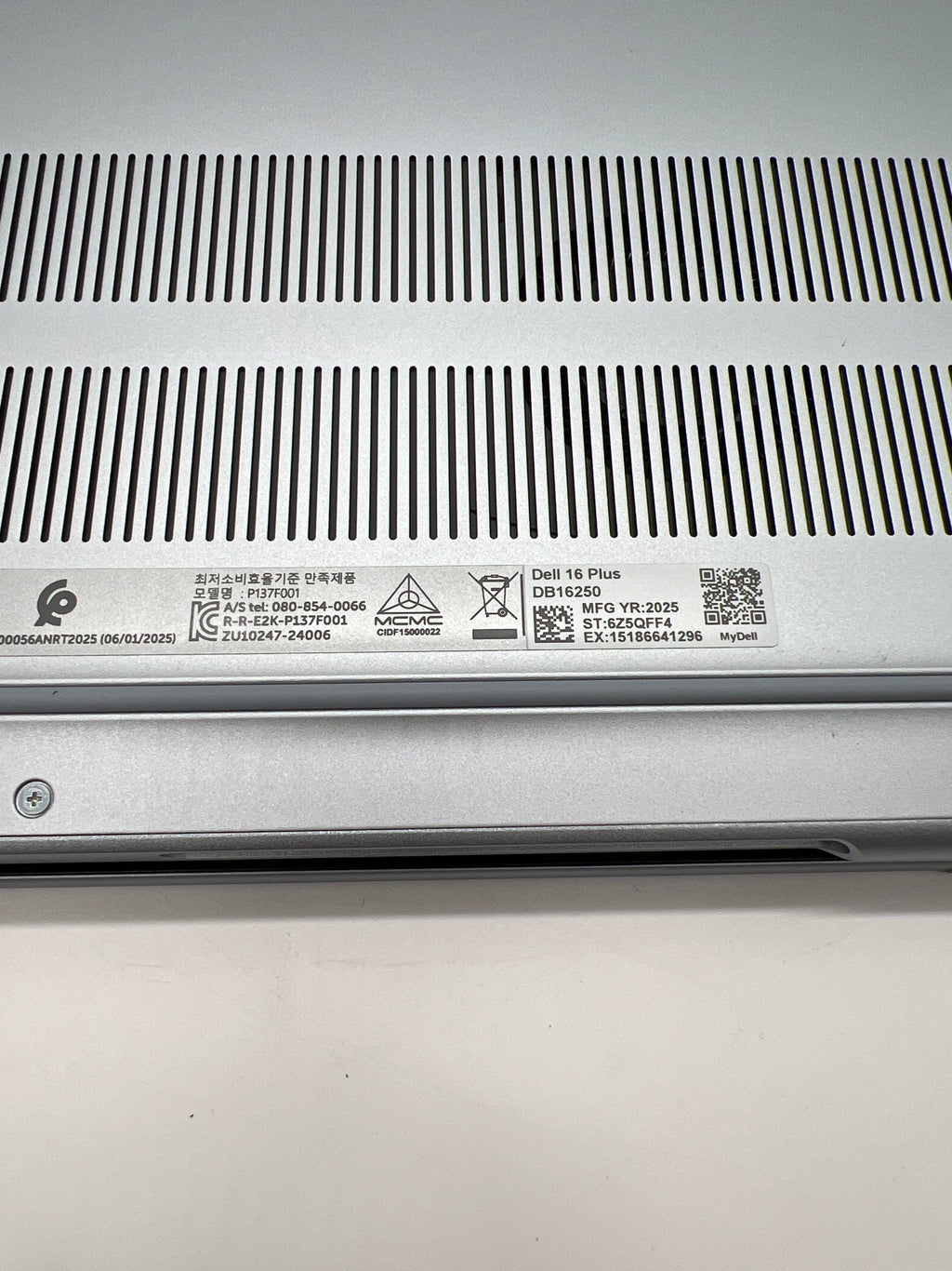 Dell 16 Plus DB16250 Ultra 7 32GB RAM 1TB SSD