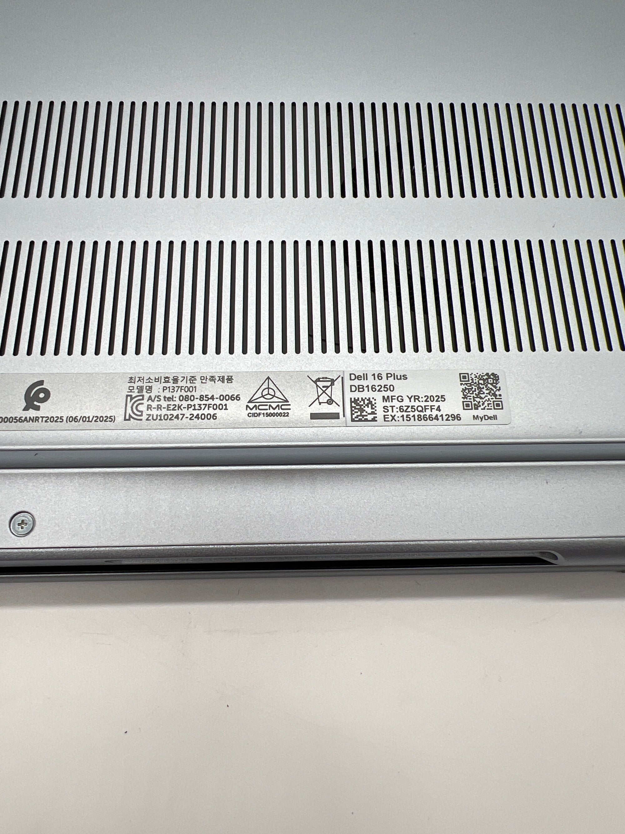 Dell 16 Plus DB16250 Ultra 7 32GB RAM 1TB SSD
