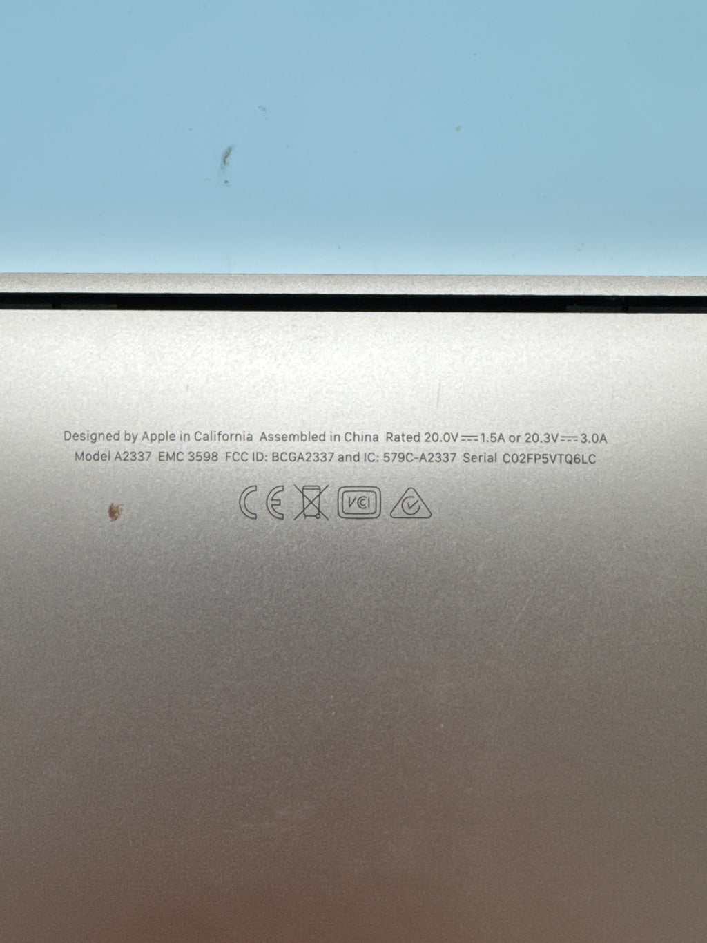 Apple MacBook Air 13" M1 A2337 8GB RAM 256GB SSD Rose Red - For Parts