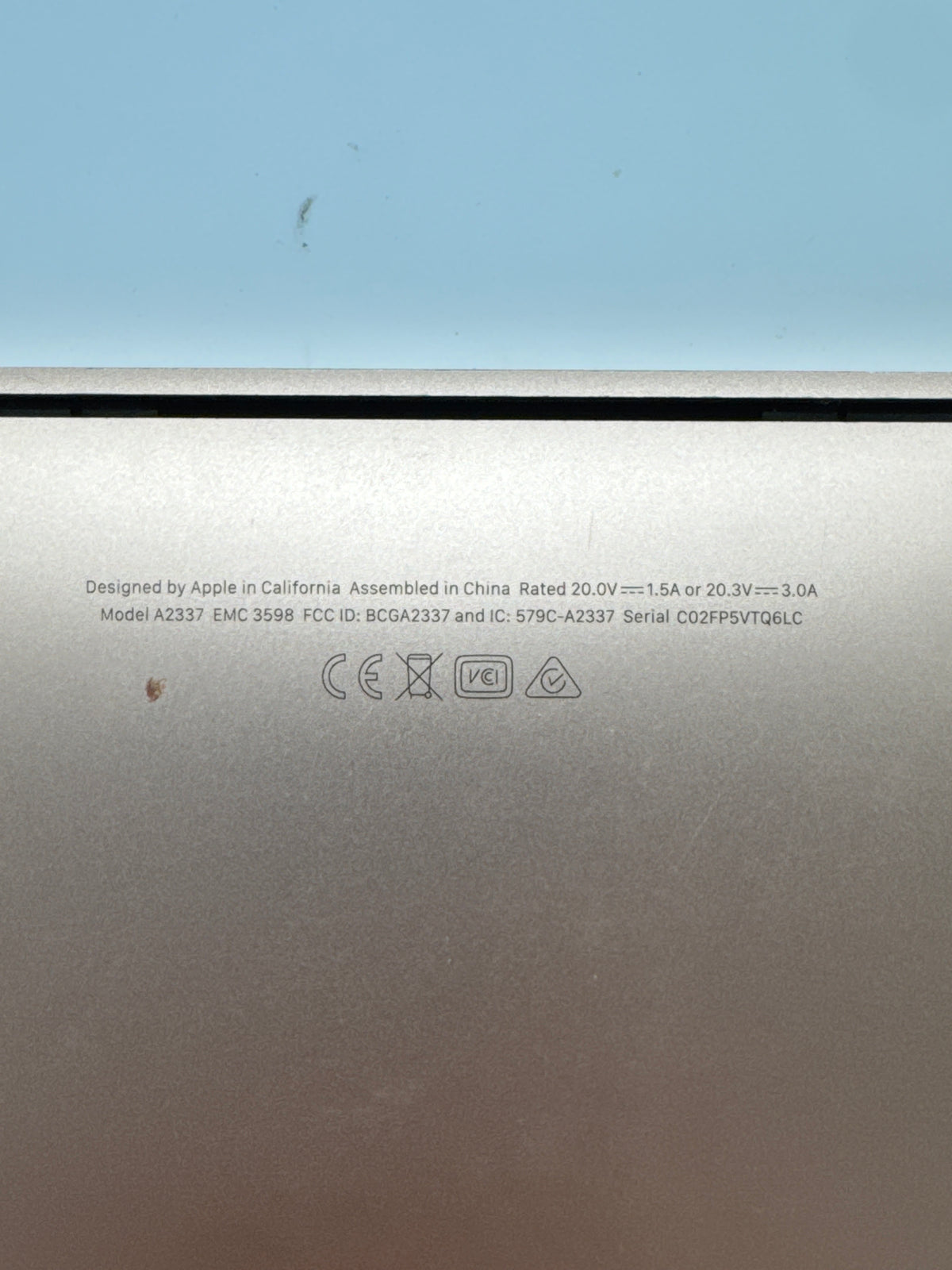 Apple MacBook Air 13" M1 A2337 8GB RAM 256GB SSD Rose Red - For Parts