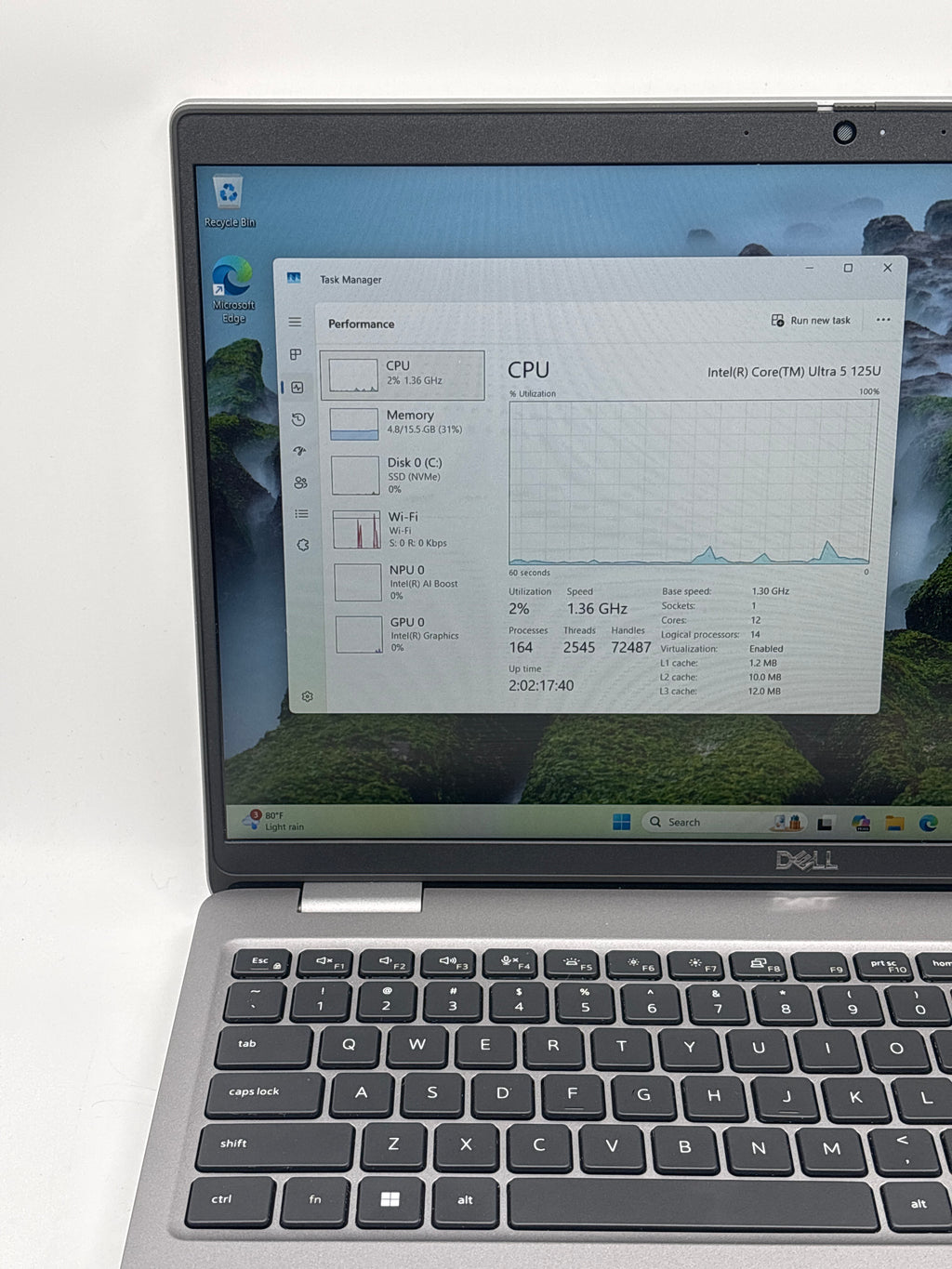 Dell Latitude 5550 Ultra 5 125U 16GB RAM 512GB SSD Used