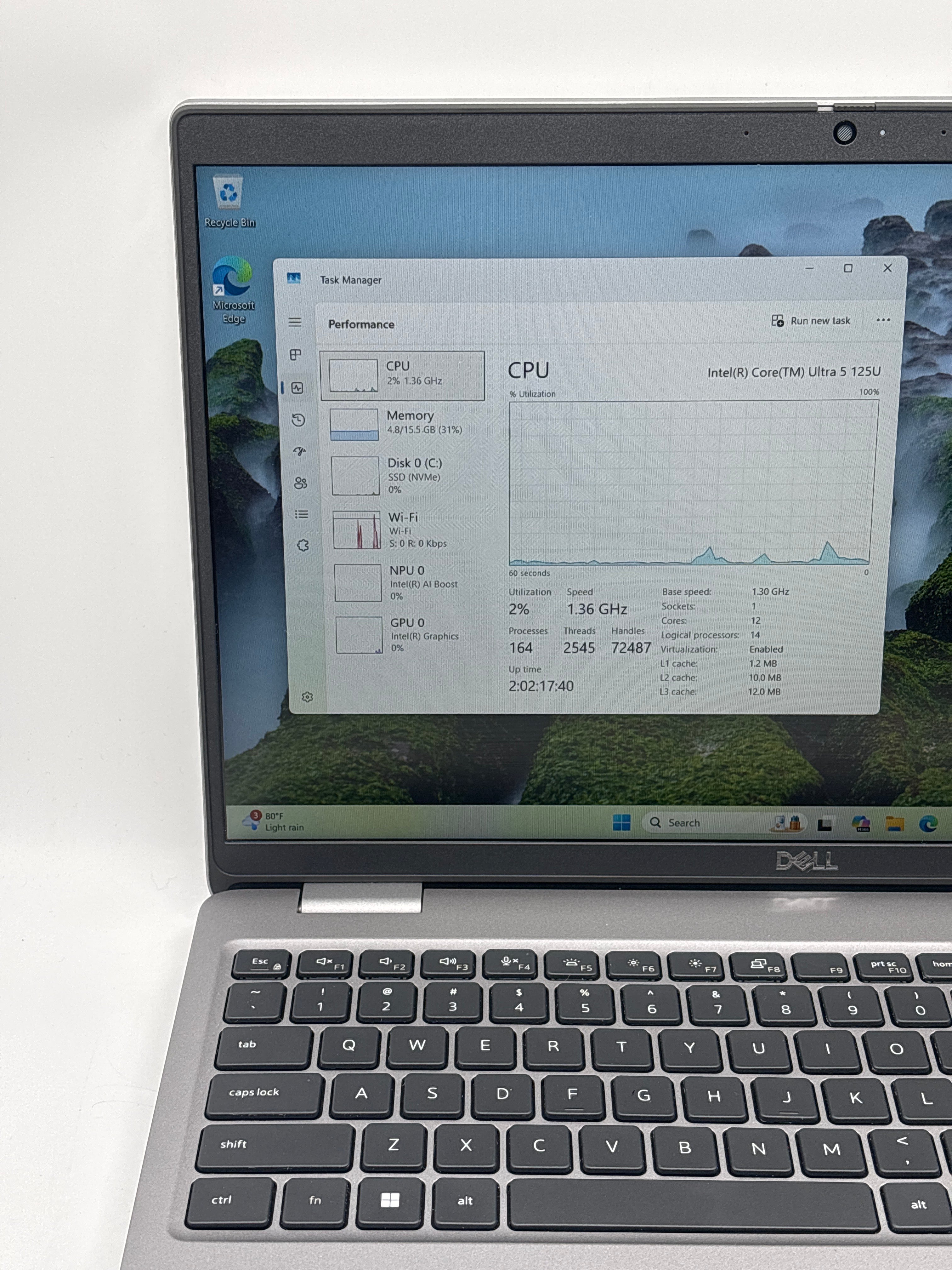 Dell Latitude 5550 Ultra 5 125U 16GB RAM 512GB SSD Used