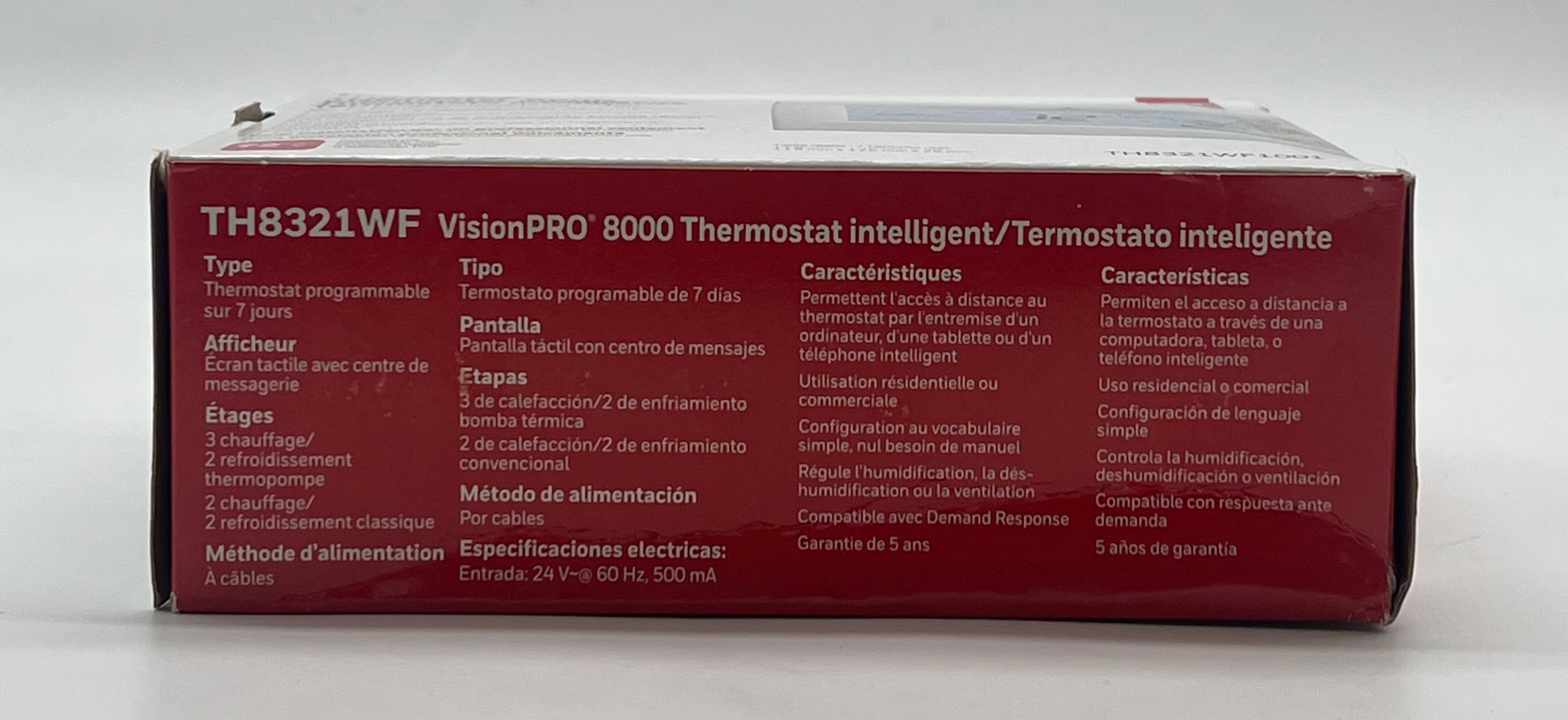 Honeywell Vision Pro 8000 Thermostat White - New In Box