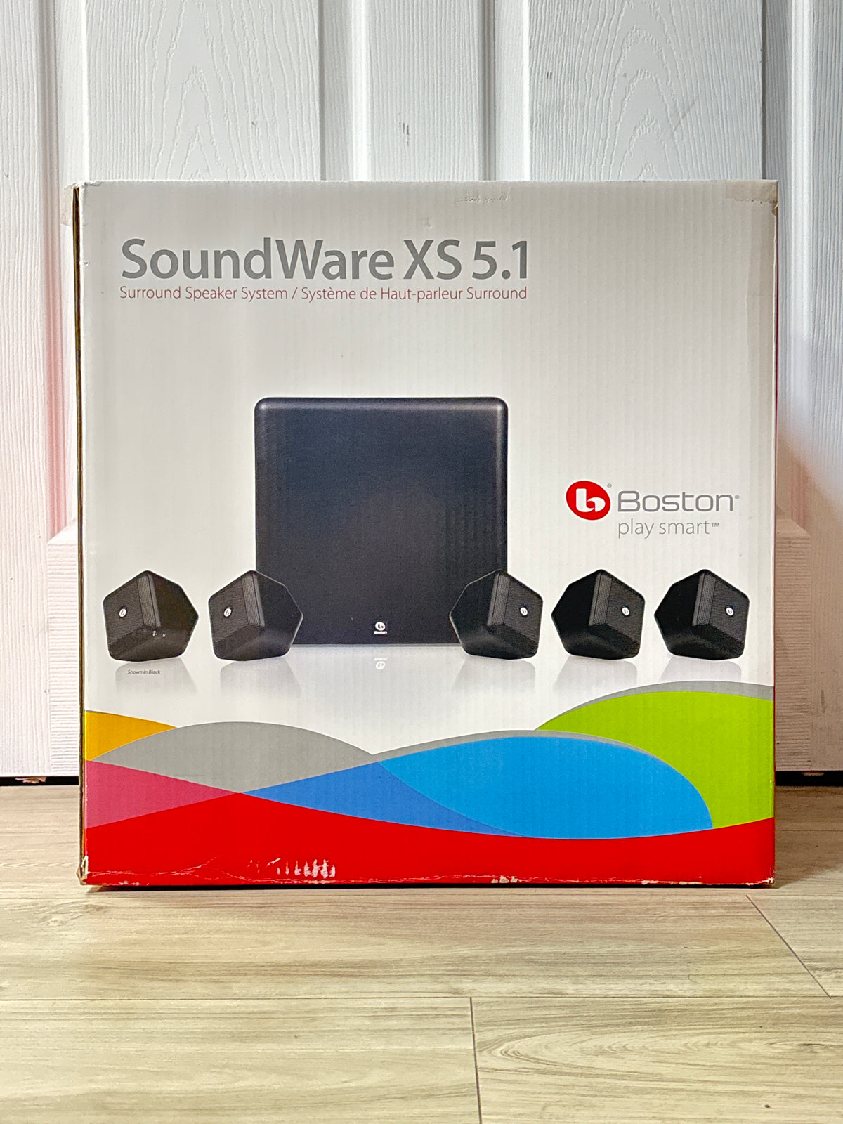 Boston Acoustics SoundWare XS 5.1 Speaker System 100W Black - New