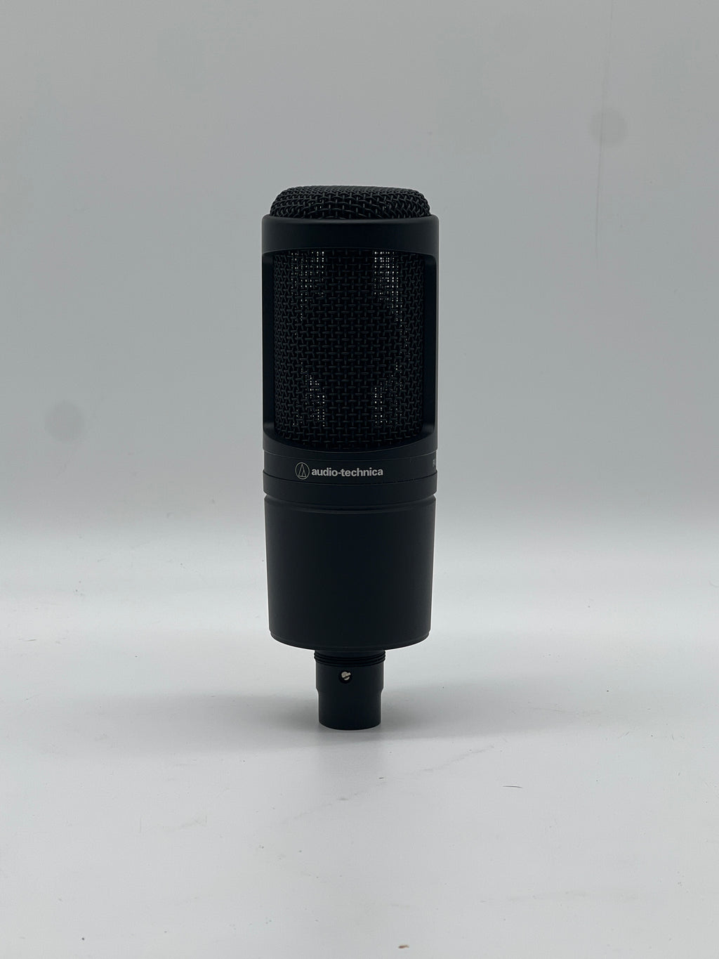Audio-Technica AT2020 Condenser Microphone Black Cardioid Used