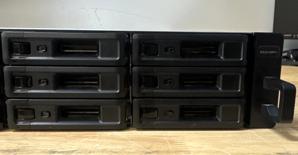 Synology RS2416RP+ 12-Bay NAS Server w/ 12 x 8TB Seagate IronWolf Pro Drives