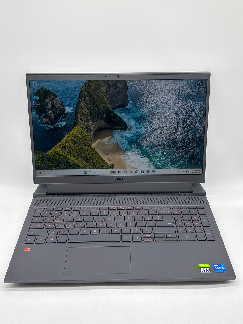 Dell G15 5551 15" Core i7-11800H 16GB RAM 512GB SSD RTX 3050 - Used