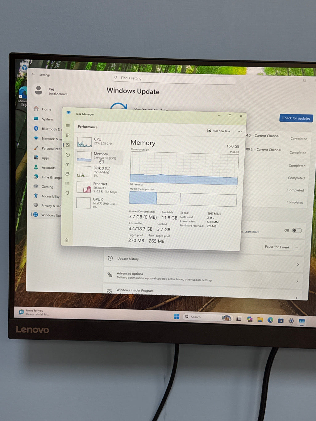 HP EliteDesk 800 G4 DM i5-8600T 16GB RAM 256GB SSD