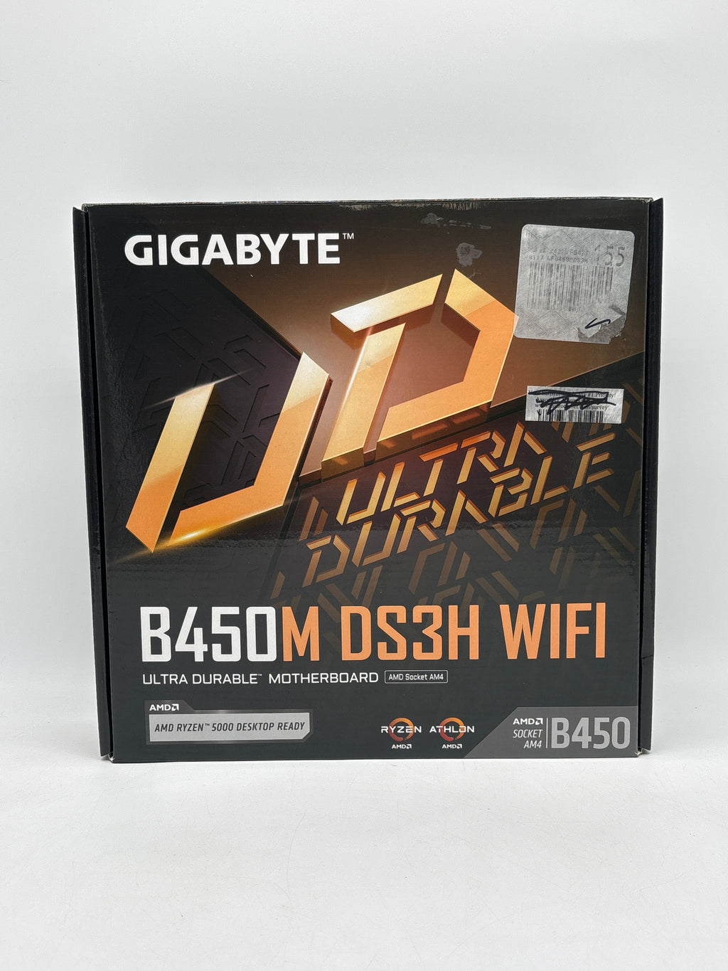 GIGABYTE B450M DS3H WiFi AM4 Motherboard - Used with Box
