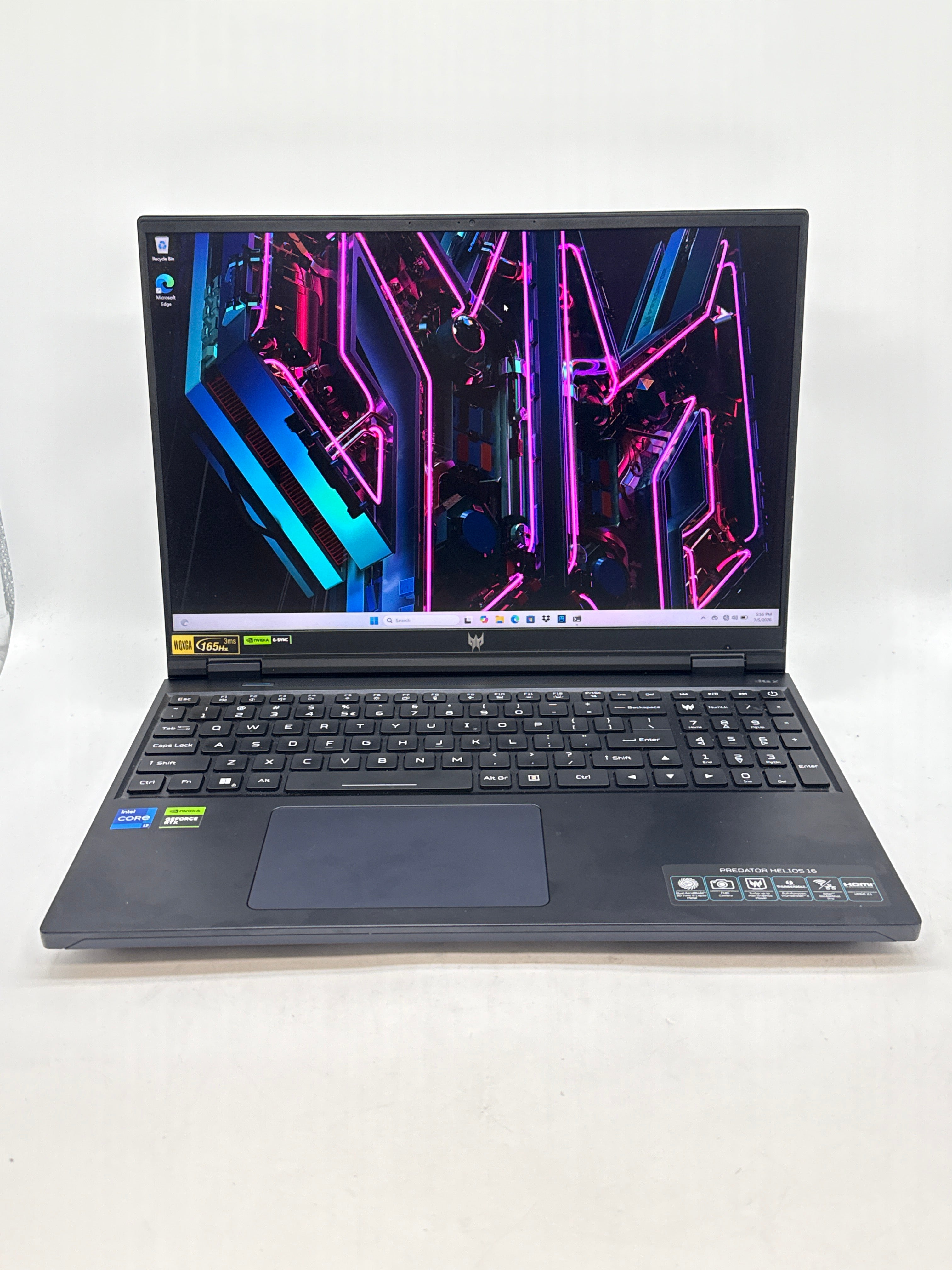 Acer Predator Helios 16 PH16-71 16" i7-13700HX 16GB RAM 1TB SSD GeForce RTX 4060 - Used