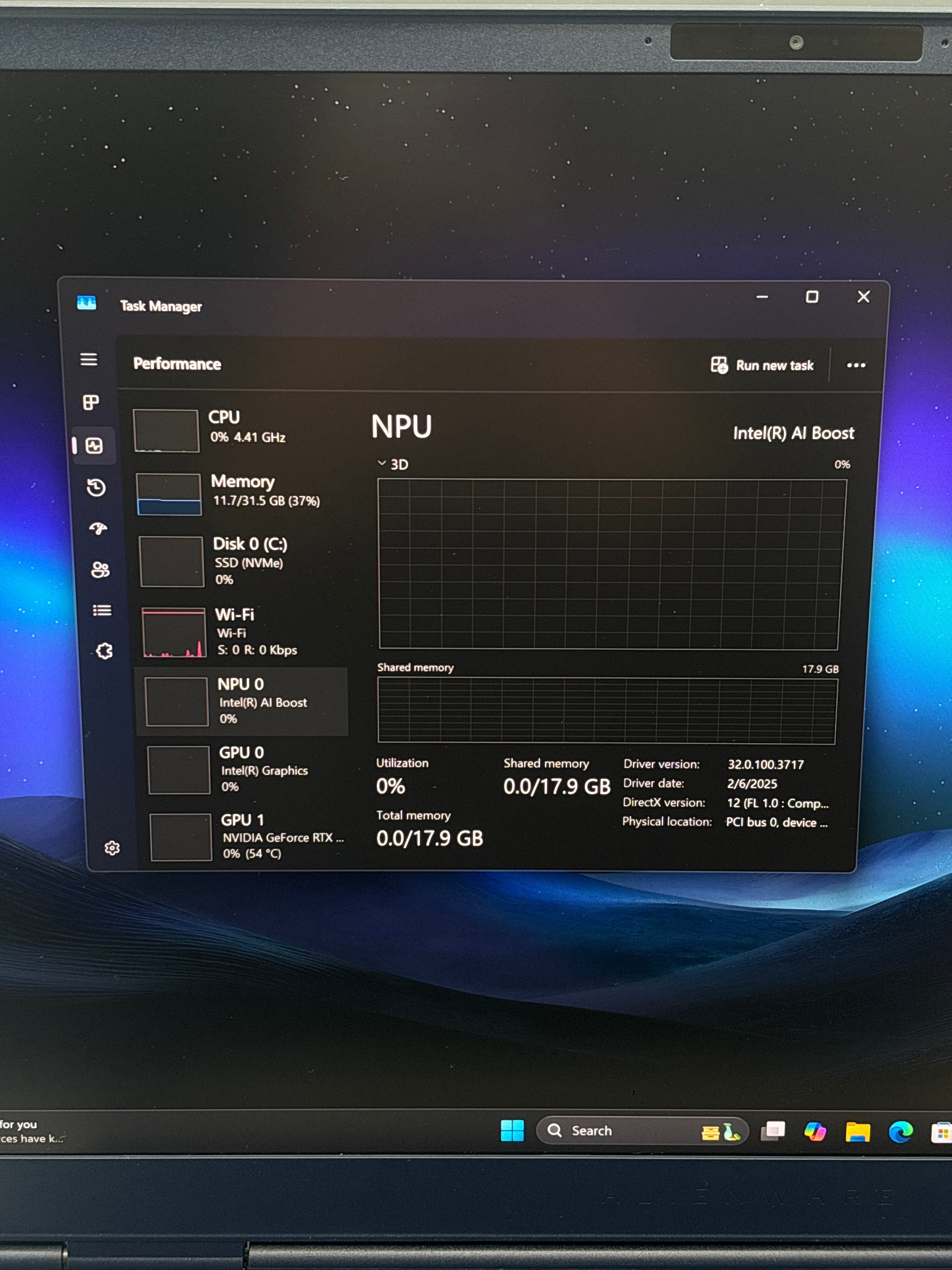 Dell Alienware 16X Aurora AC16251 Core Ultra 9 275HX 32GB RAM 1TB SSD