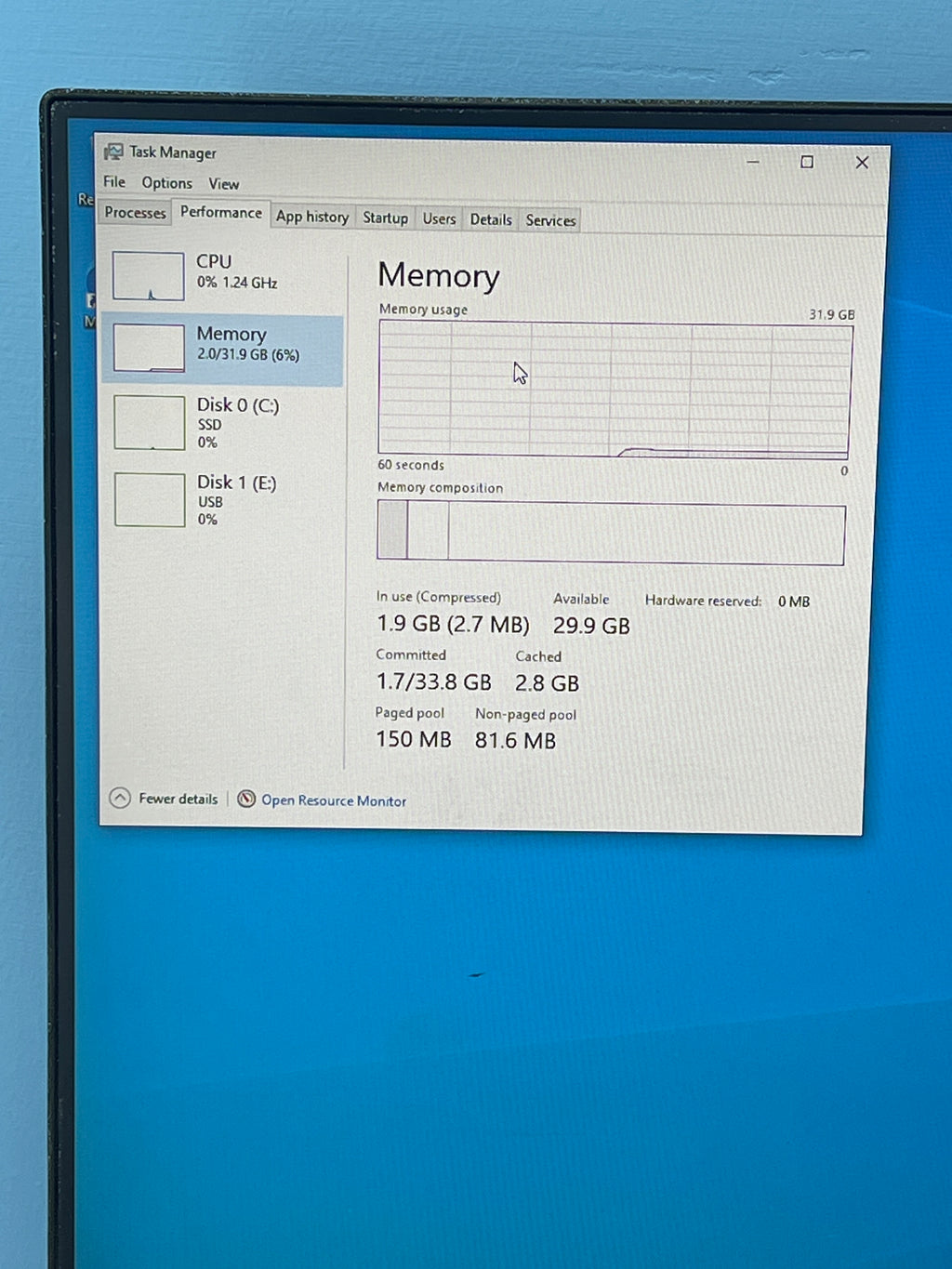 Lenovo M800 ThinkCentre i7-6700 32GB RAM 1TB SSD - Used