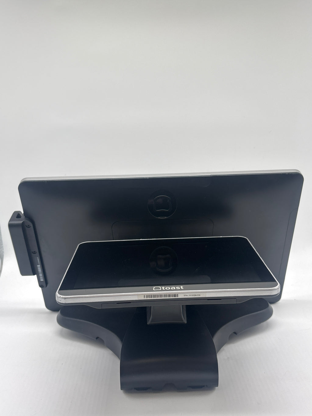 Toast Flex TT204 POS "Point Of Sale System" Dual Monitor No Power Cord Untested