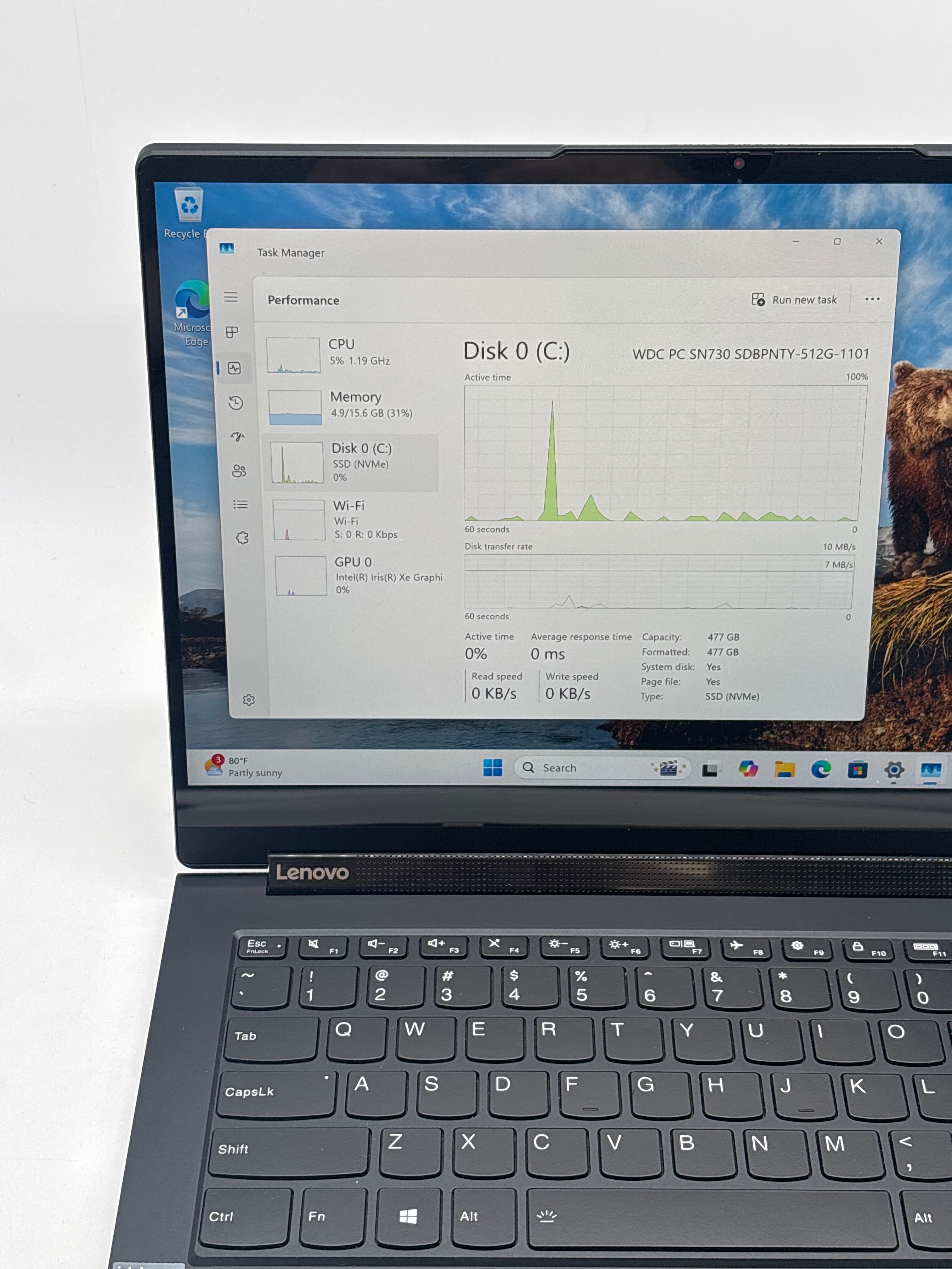 Lenovo Yoga 9 14ITL5 2-in-1 4K i7-1185G7 16GB RAM 512GB SSD