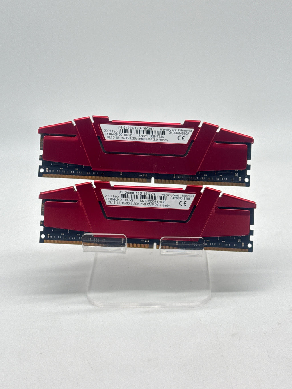 G.SKILL Ripjaws V 16GB 2x8GB DDR4-2400 F4-2400C15D-16GVR