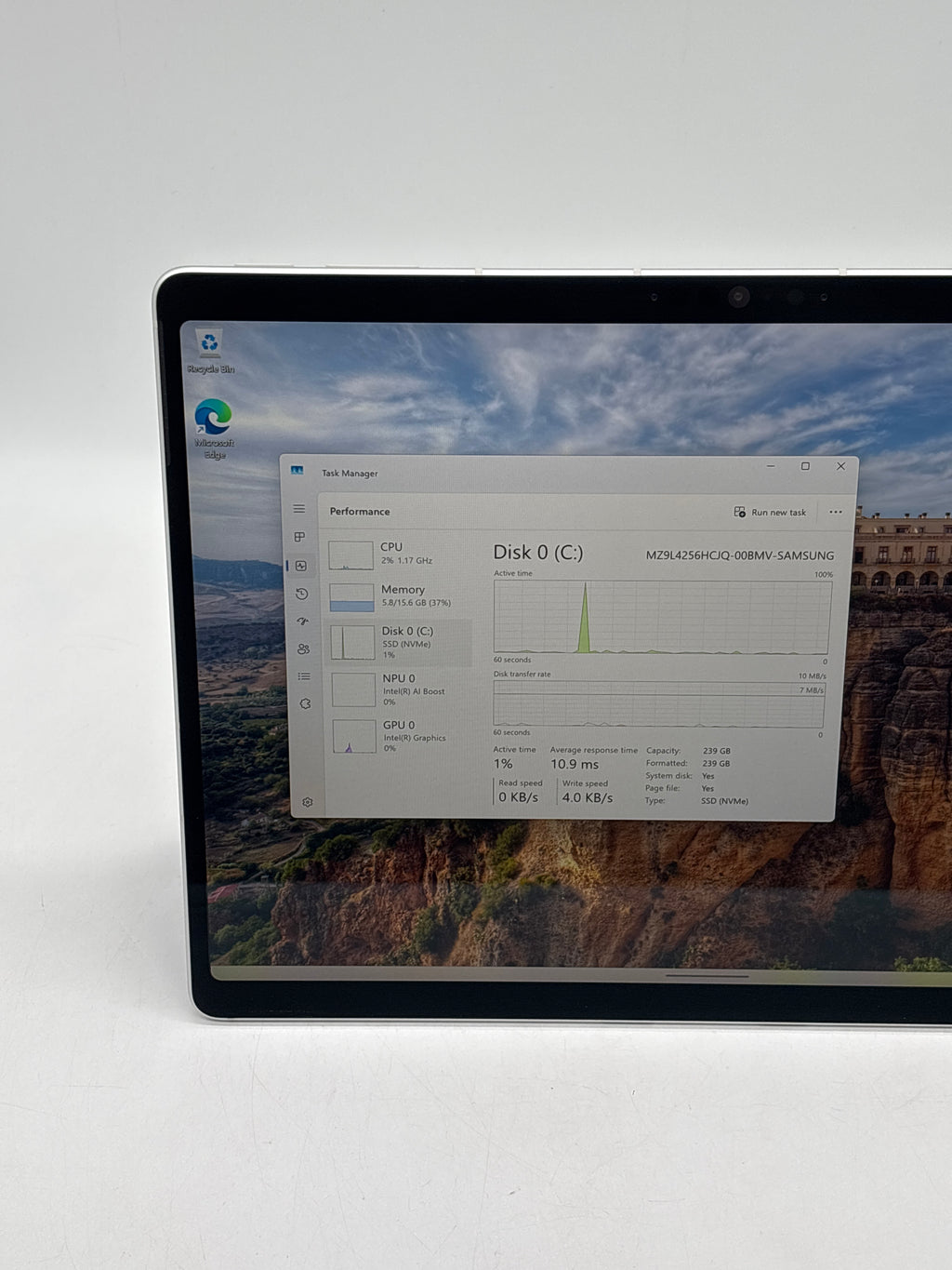 Microsoft Surface Pro 10 Business 2077 Ultra 5 135U 16GB RAM 256GB SSD