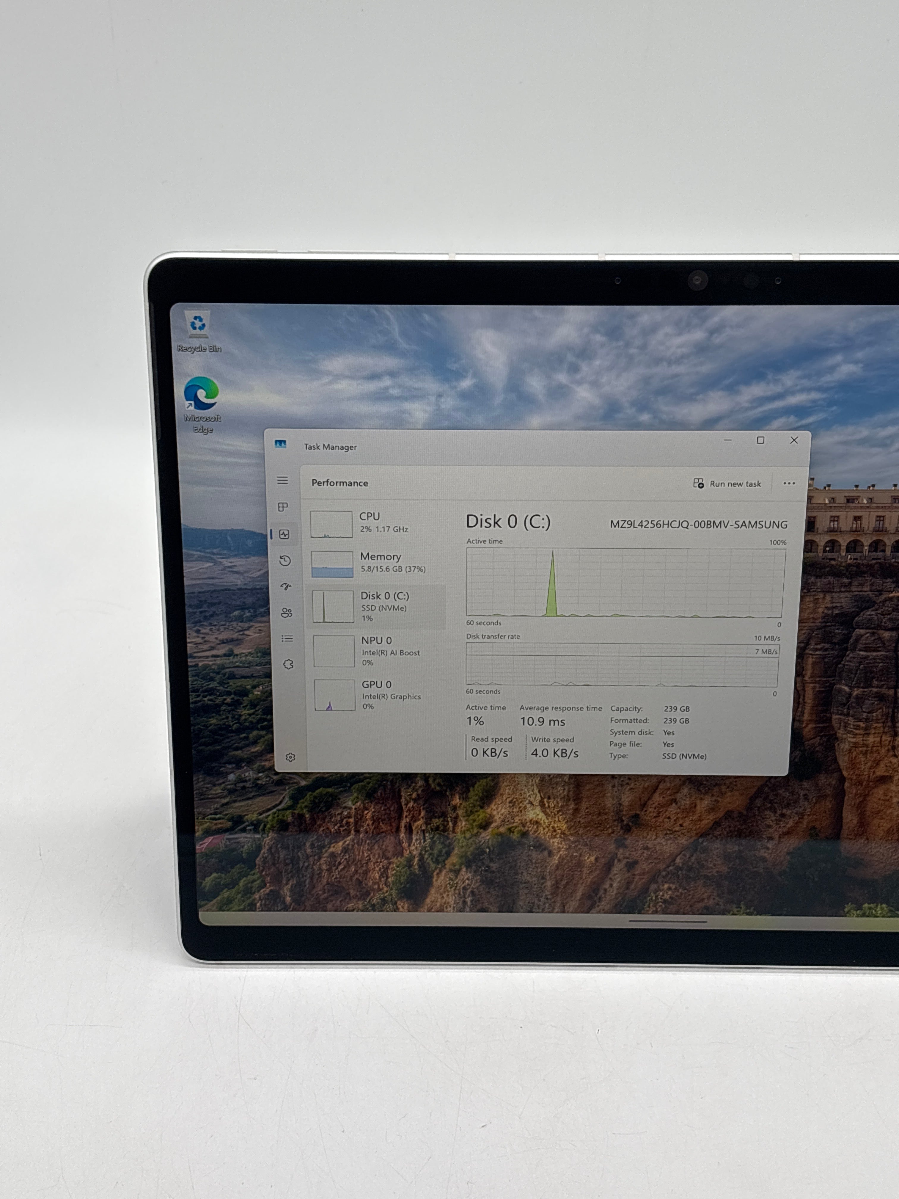 Microsoft Surface Pro 10 Business 2077 Ultra 5 135U 16GB RAM 256GB SSD