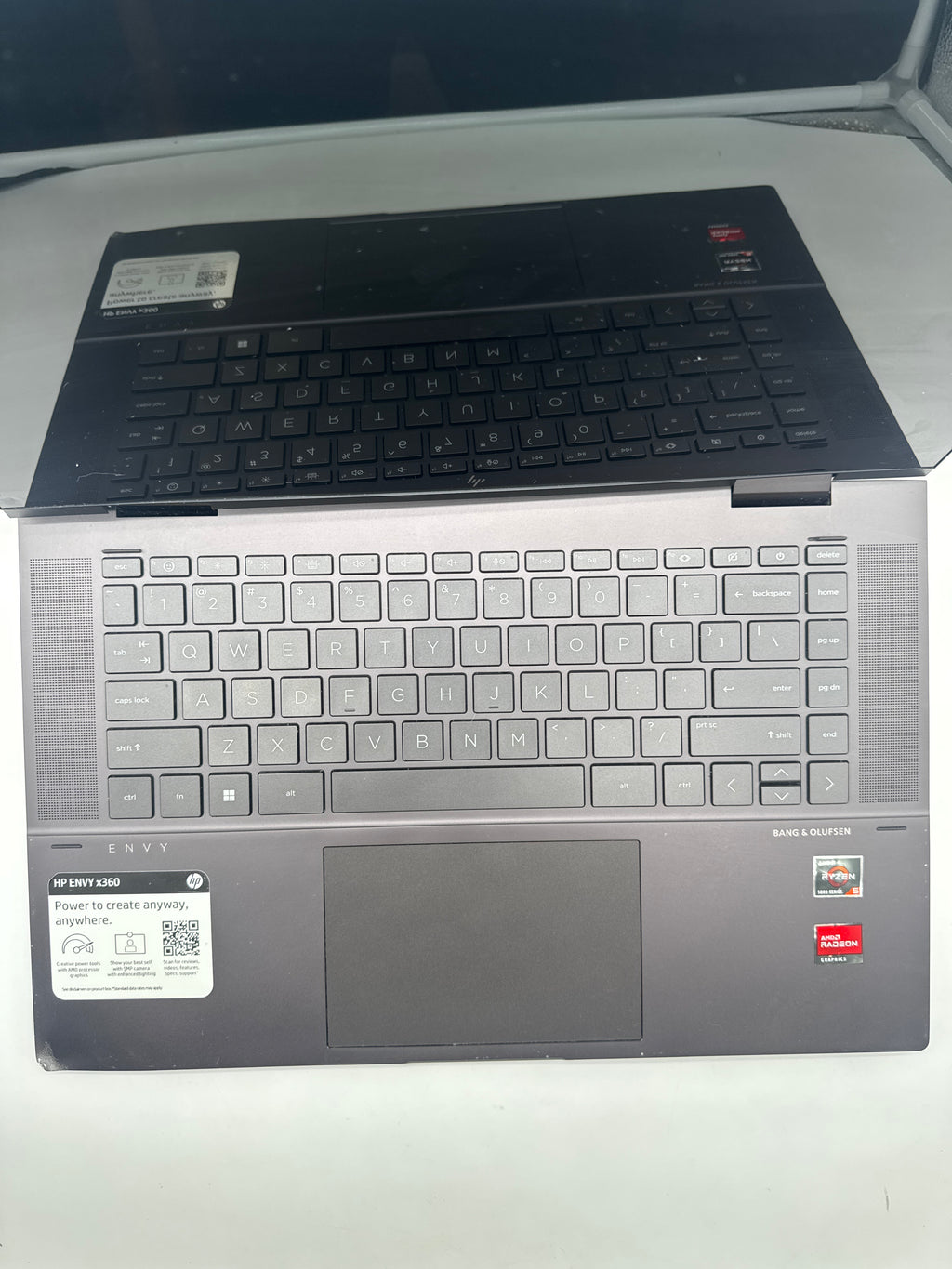 HP Envy x360 15-ey0013dx Ryzen 5 5625U 8GB RAM 256GB SSD - For Parts (Read DESC)