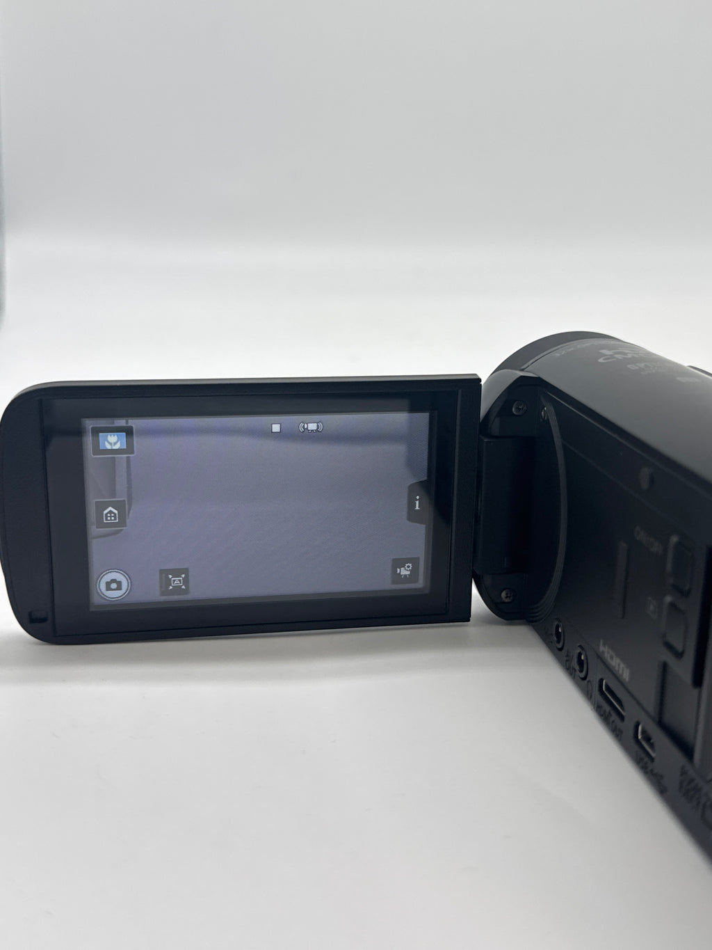Canon VIXIA HF R80 Camcorder Black HD 57x Zoom 3.0" LCD HDMI USB Wi-Fi