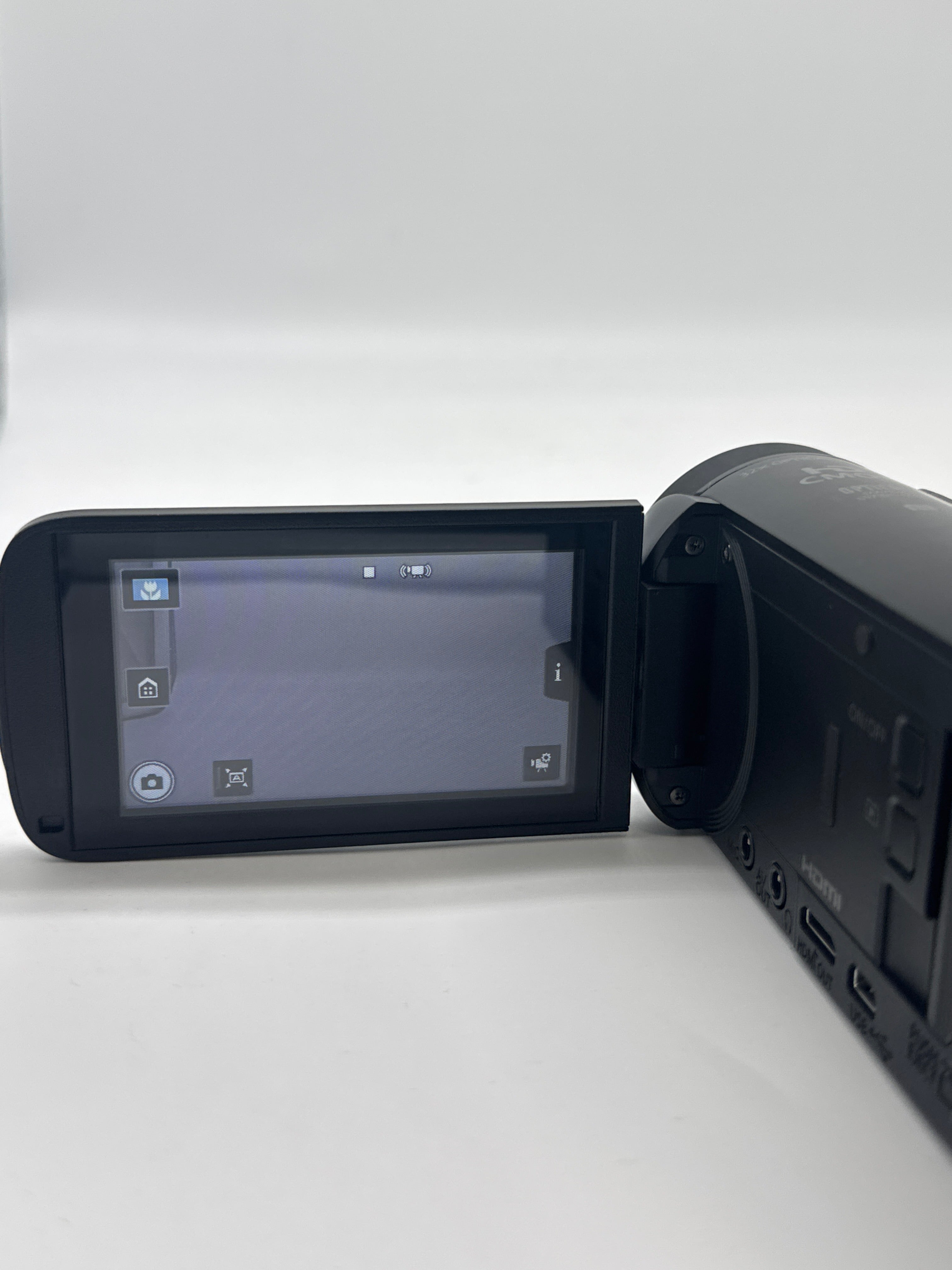 Canon VIXIA HF R80 Camcorder Black HD 57x Zoom 3.0" LCD HDMI USB Wi-Fi