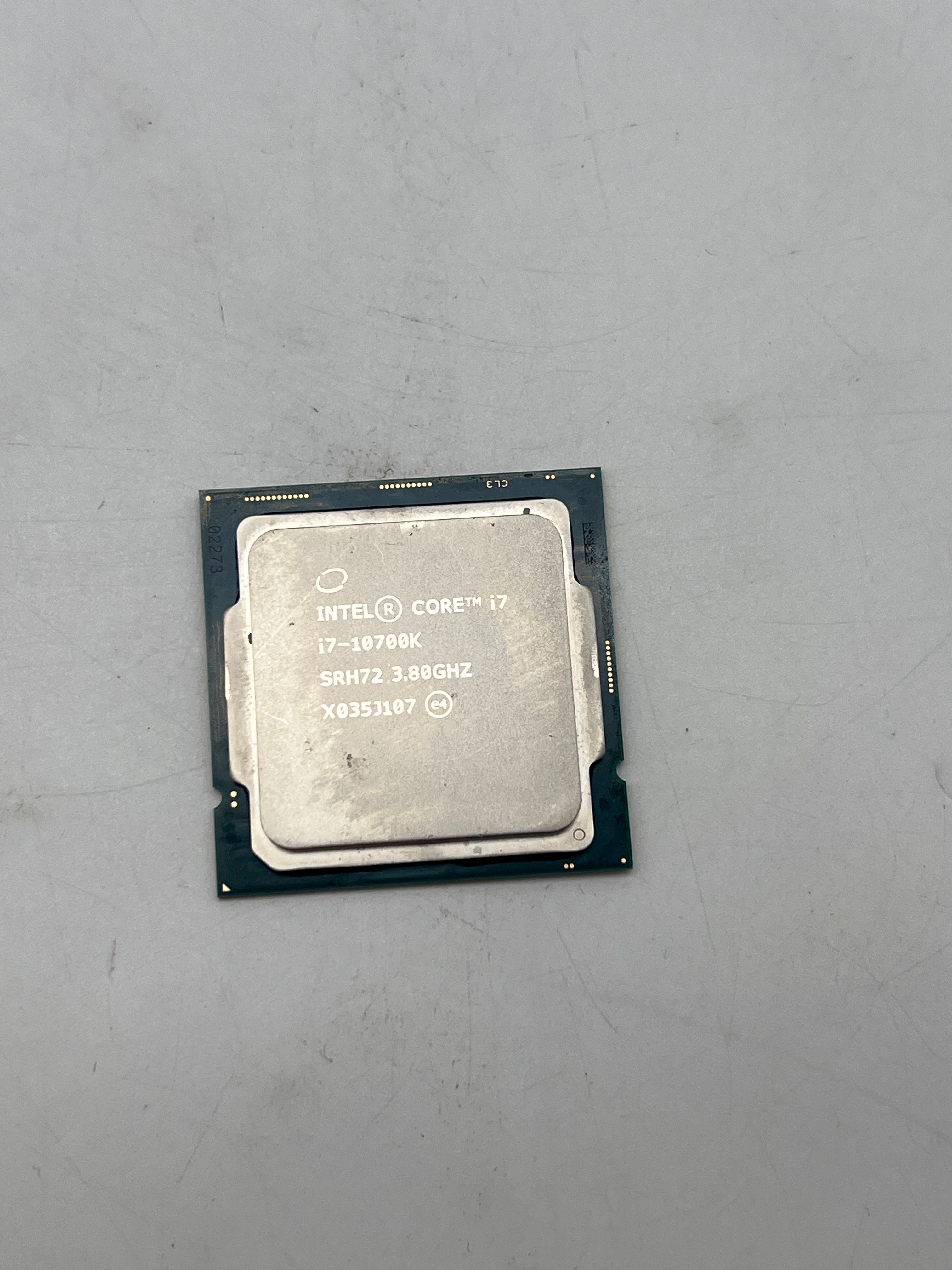 Intel Core i7-10700K 3.80GHz 8 Core SRH72 16 Thread LGA 1200