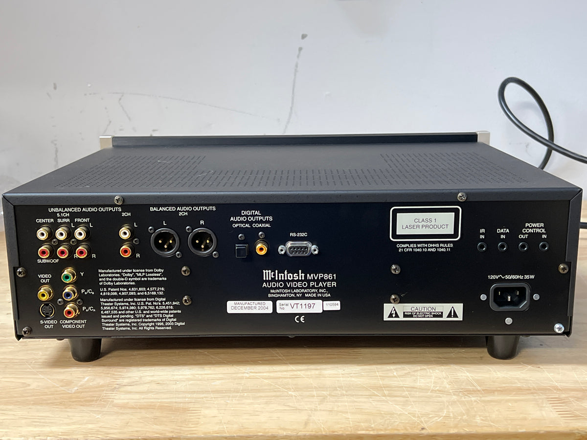 McIntosh MVP861 Audio Accessory Black - Used