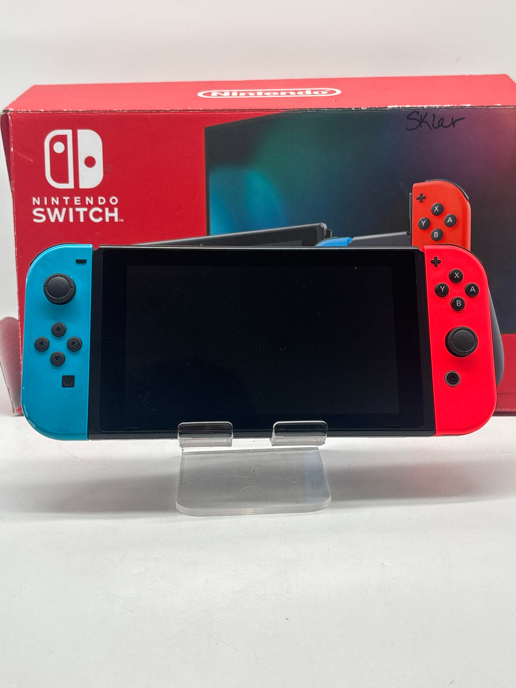 Nintendo Switch HAC-001-01 32GB Gray Used With Box Joy-Cons