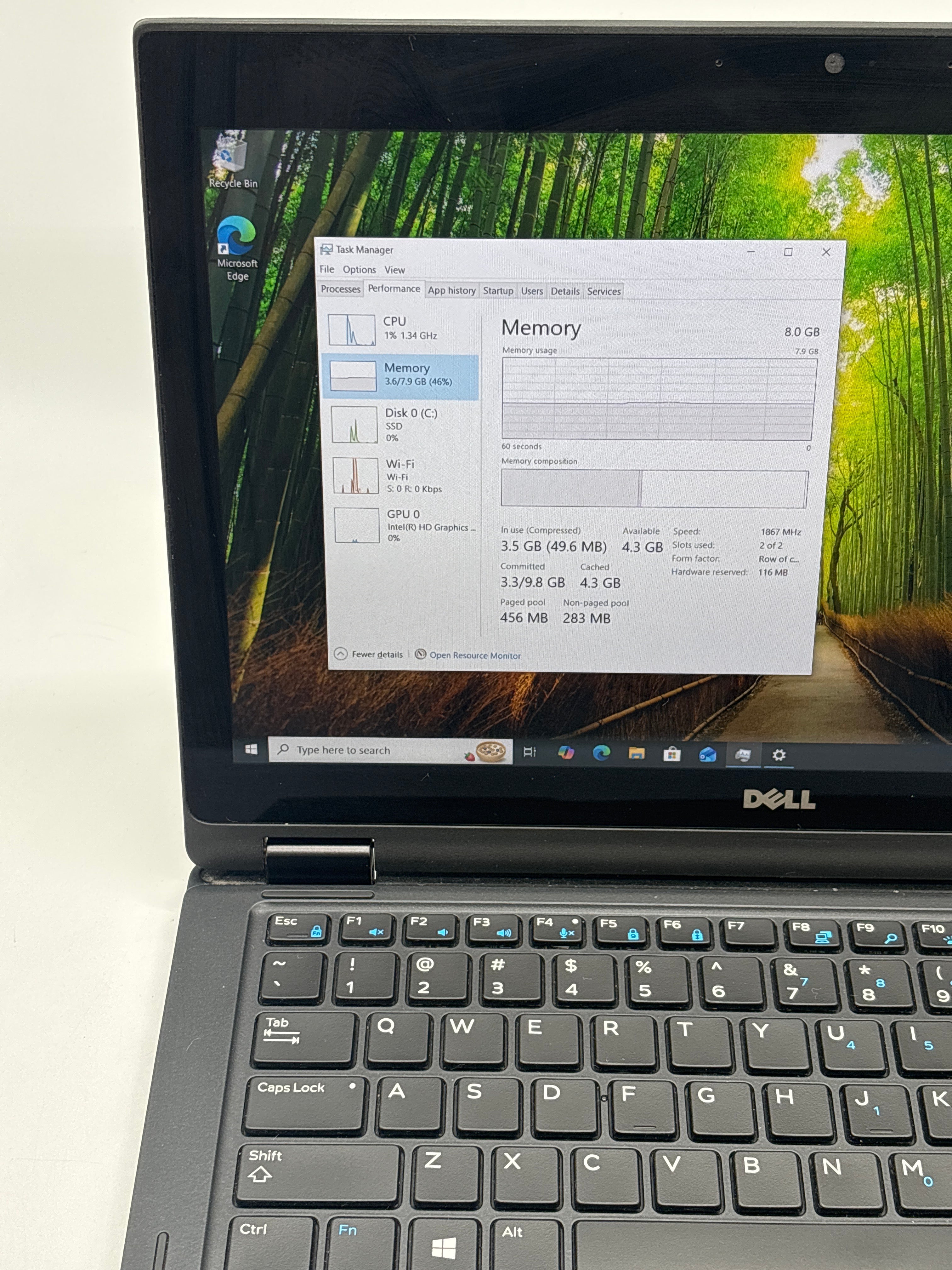 Dell Latitude 5289 i5-7300U 8GB RAM 256GB SSD