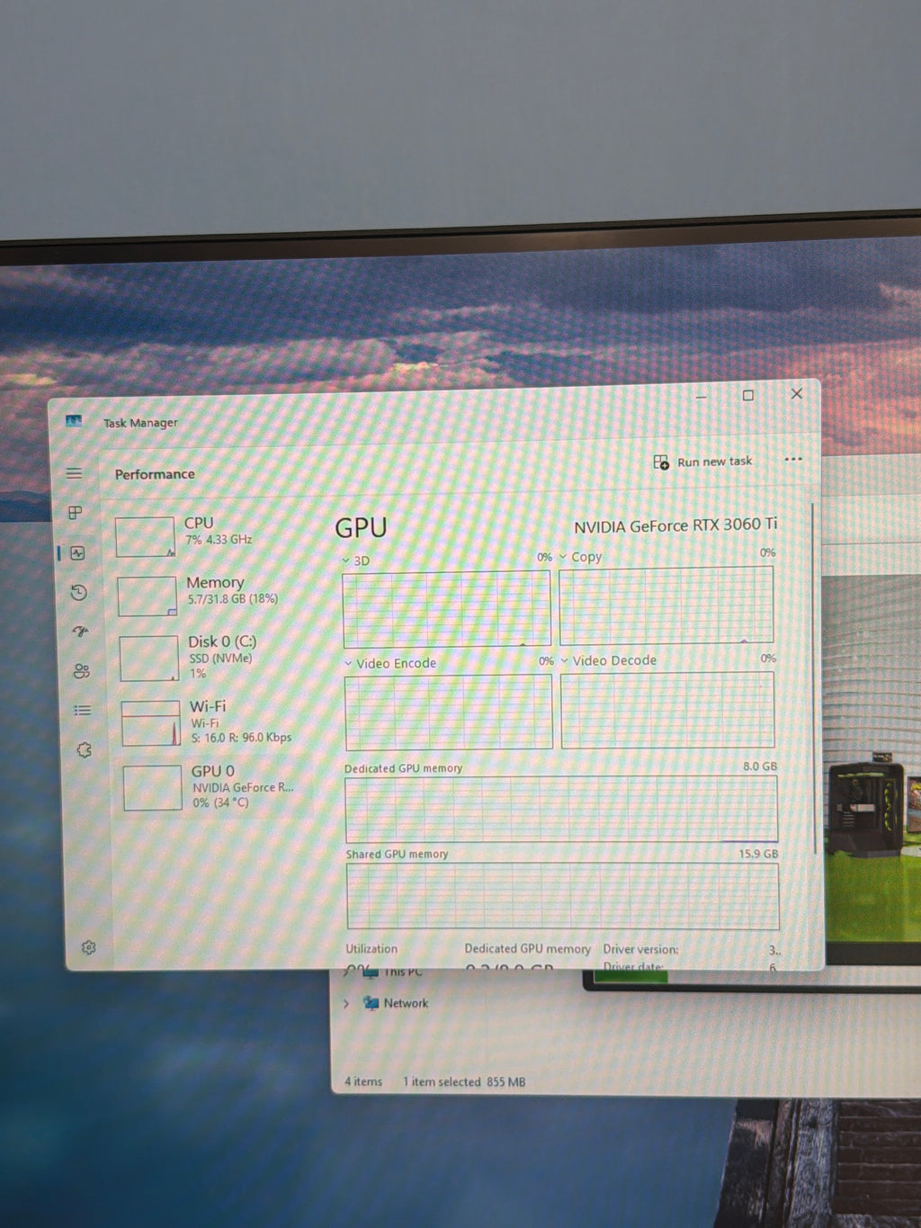 Dell Alienware Aurora R13 i7 32GB RAM DDR5 1TB SSD RTX 3060Ti - READ