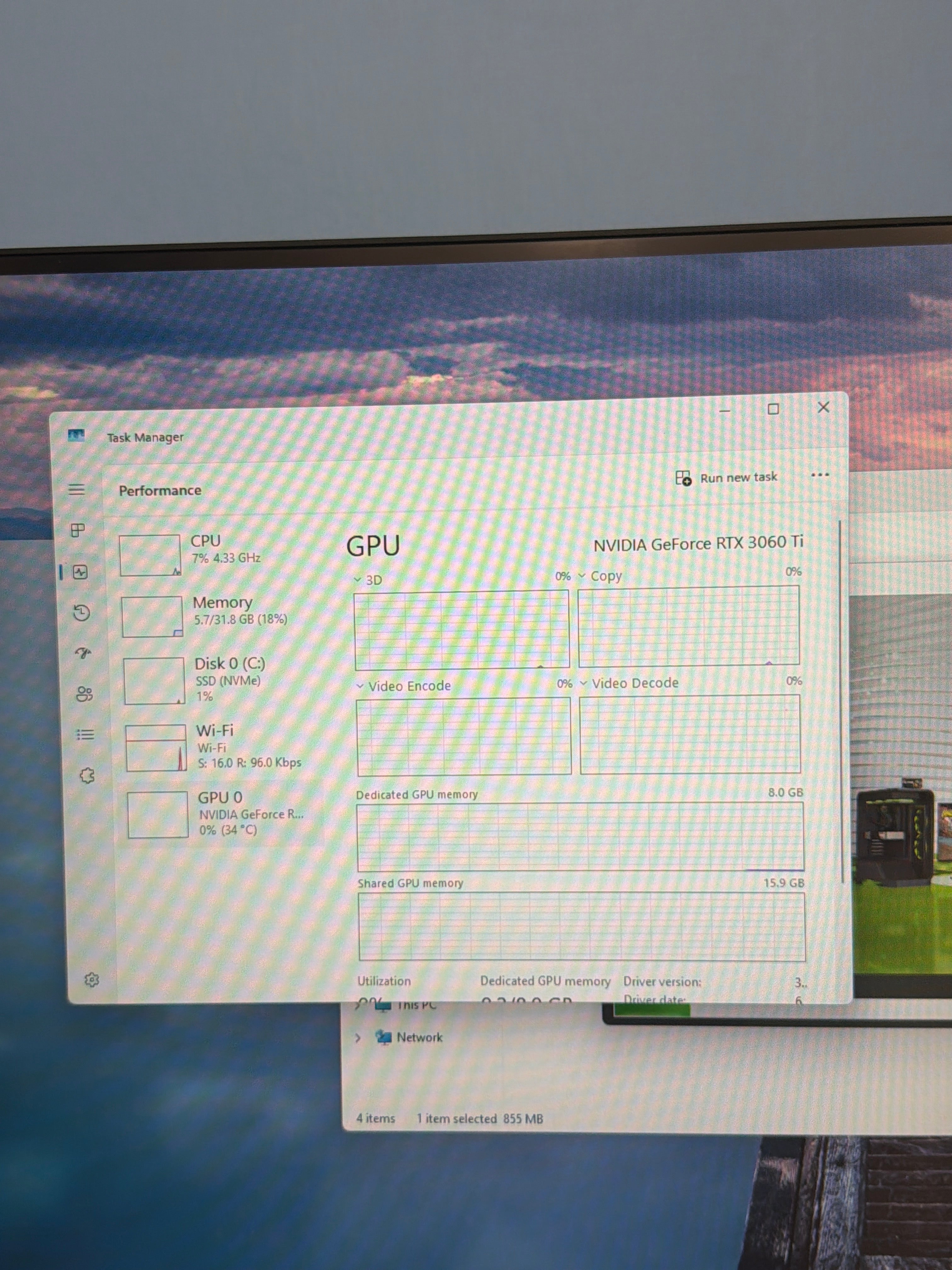 Dell Alienware Aurora R13 i7 32GB RAM DDR5 1TB SSD RTX 3060Ti - READ