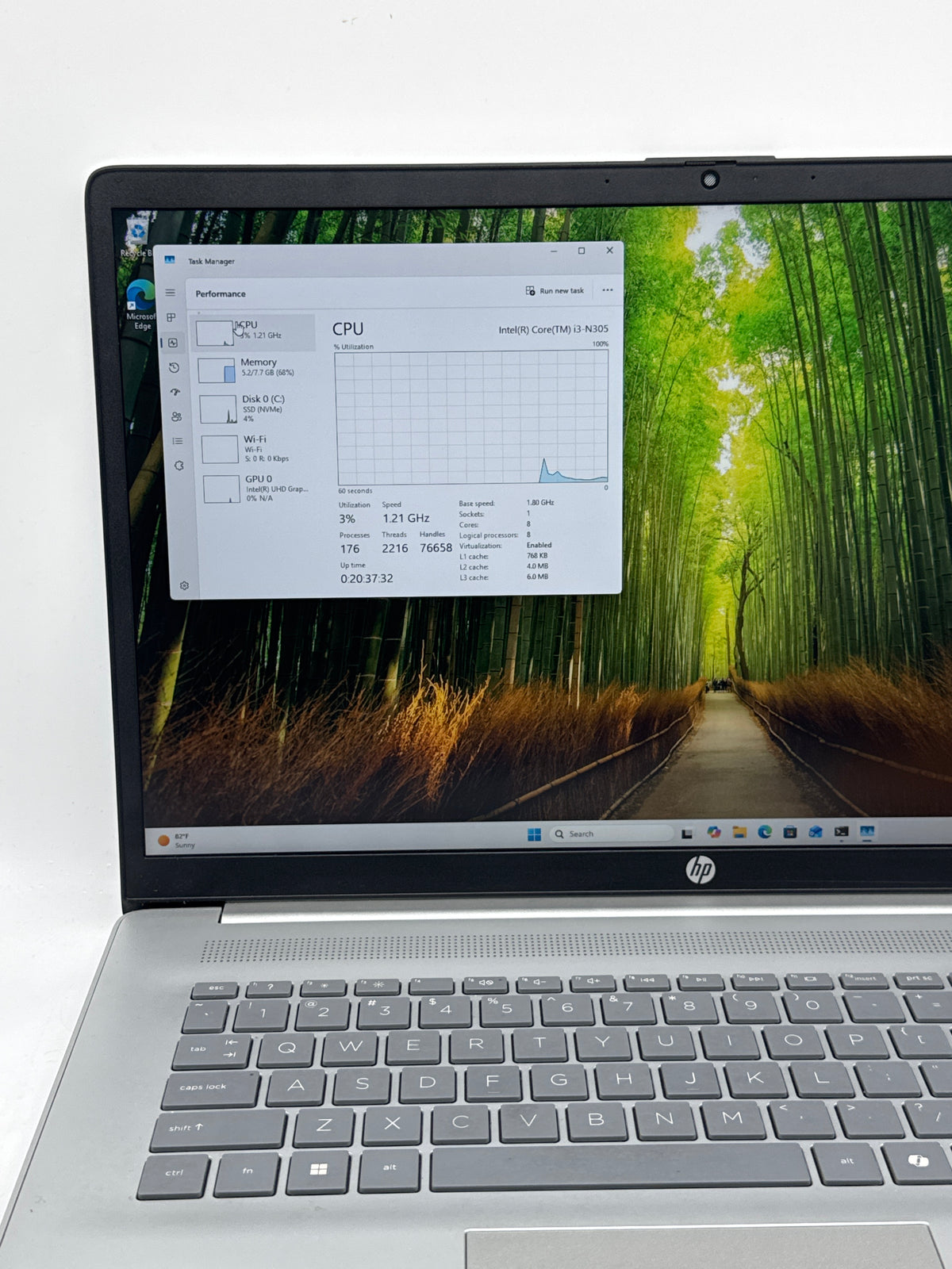 HP 17-CN3XXX Laptop Intel Core i3 N305 8GB RAM 512GB SSD 17in - Used