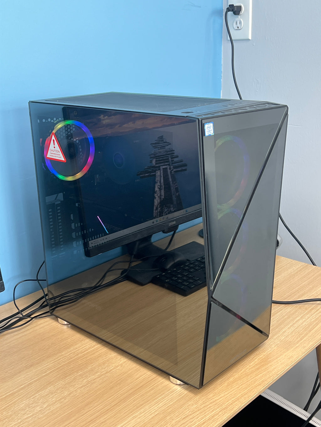Custom PC i7-9700F 16GB RAM 1TB HDD + 512 GB SSD RTX 2070 Super - Used