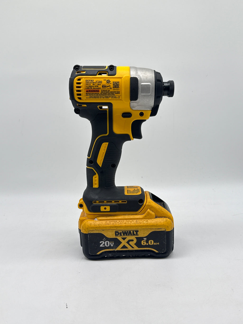 DEWALT DCF787 20V Brushless 1/4 in Cordless Impact Driver - Used
