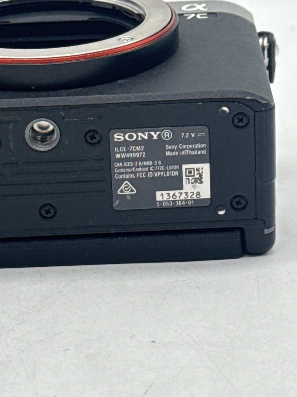 Sony Alpha a7C II ILCE-7CM2 Shutter Count 847 - Used