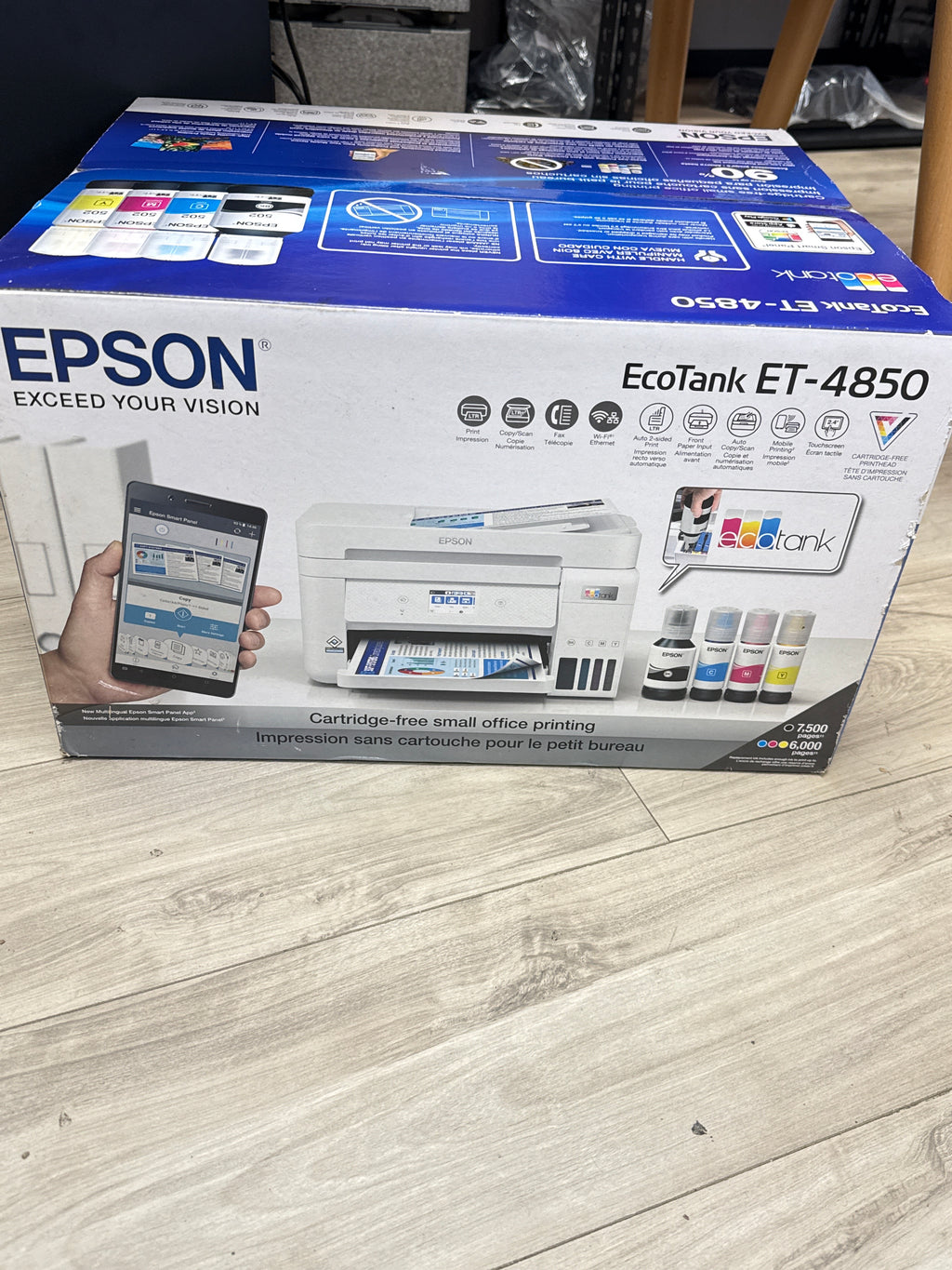 Epson EcoTank ET-4850 All-In-One Inkjet Printer - New In Box