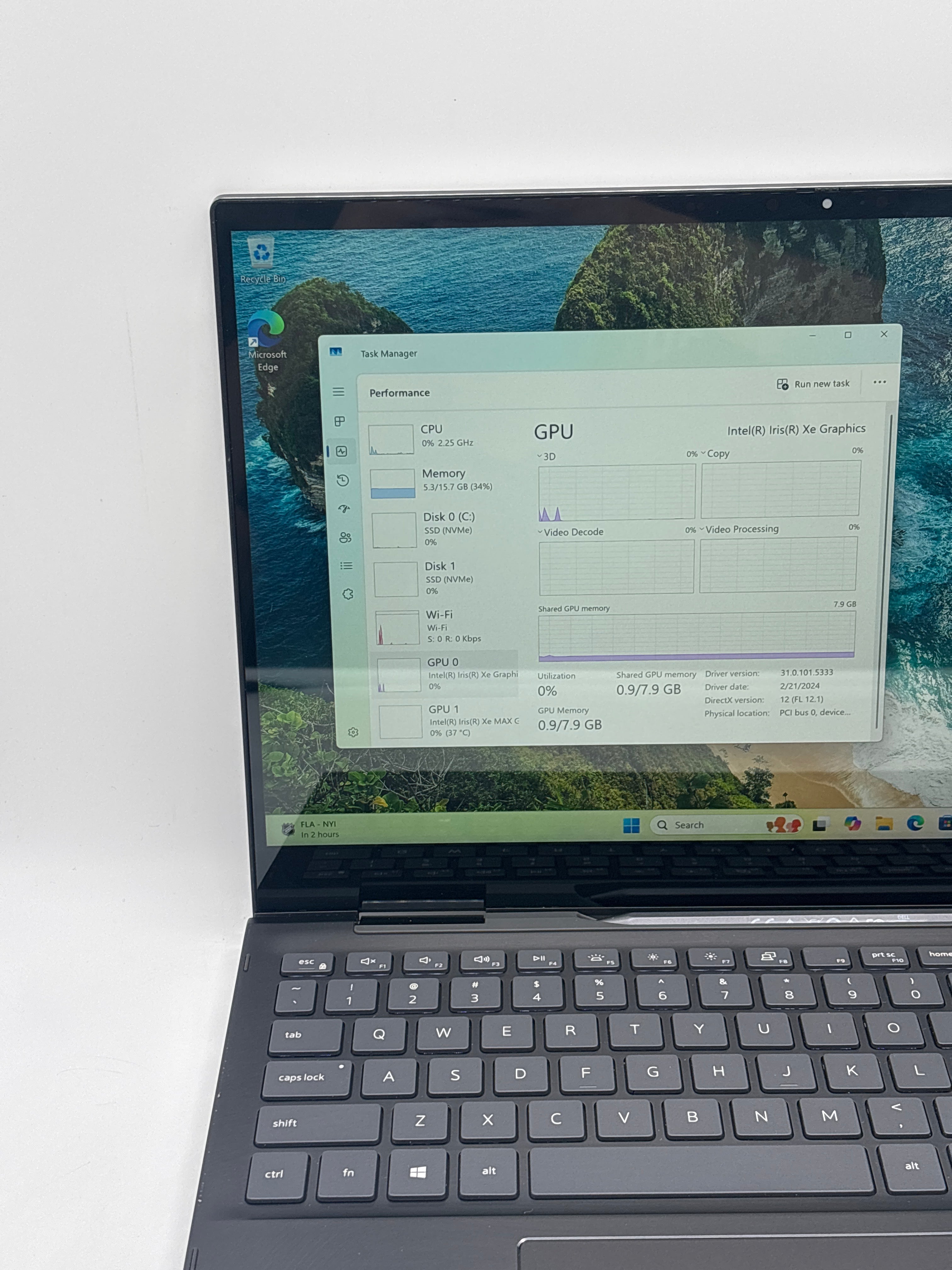 Dell Inspiron 7506 2-in-1 i7-1165G7 16GB RAM 512GB SSD