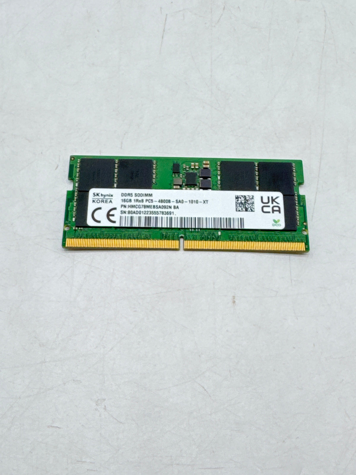 Lot of 21  SK Hynix 16GB DDR5 SODIMM HMCG78MEBSA092N BA - Used