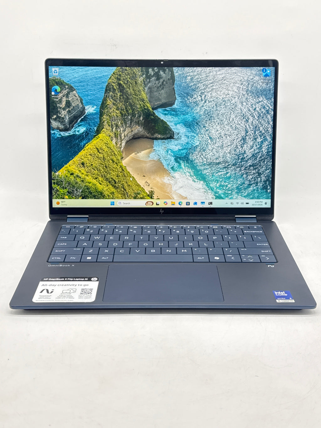 HP OmniBook X Flip 14-fm0xxx Core Ultra 5 226V 16GB RAM 512GB SSD 14in - Used