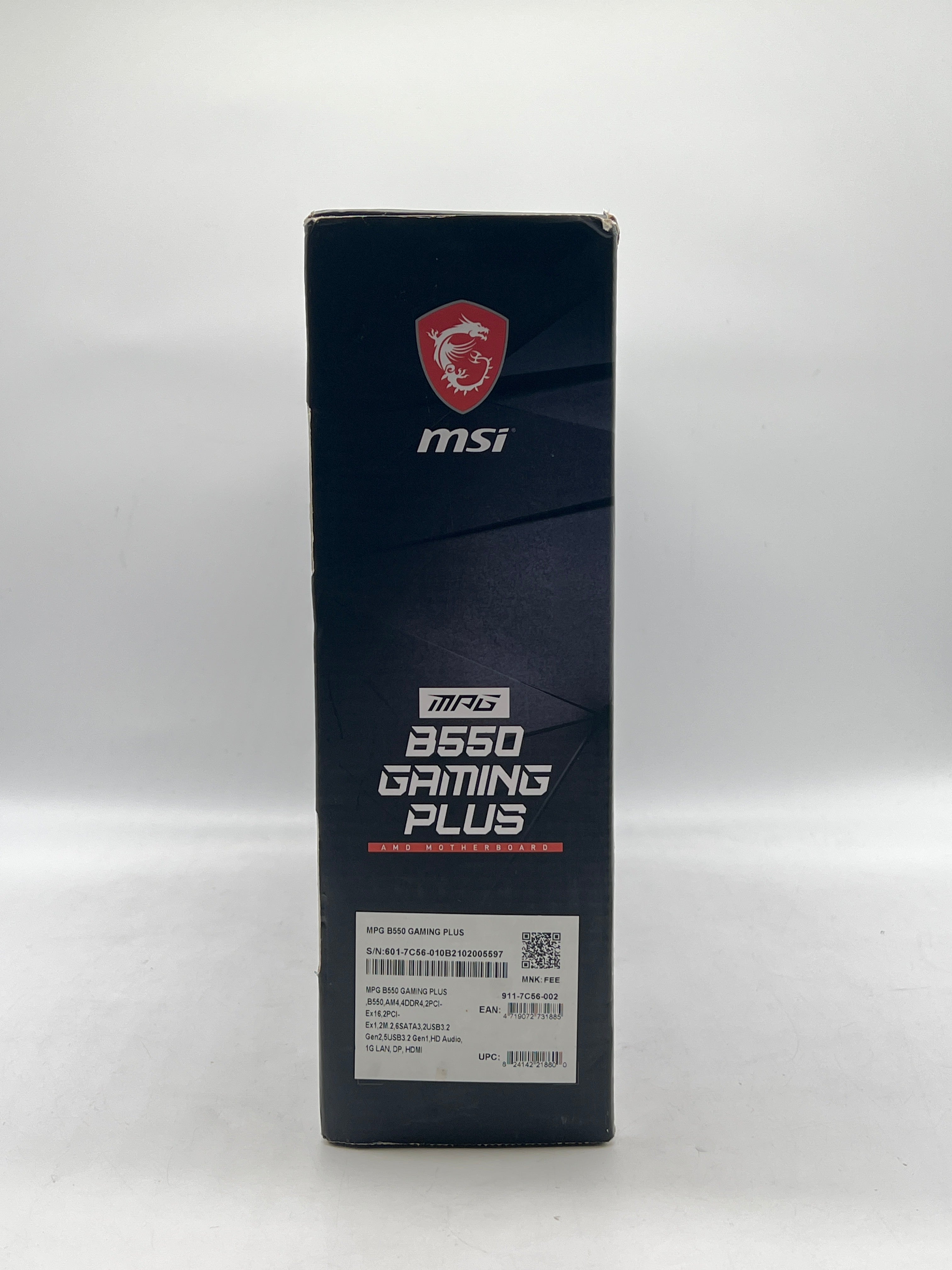 MSI MPG B550 Gaming Plus AM4 DDR4 ATX Motherboard - New in Box