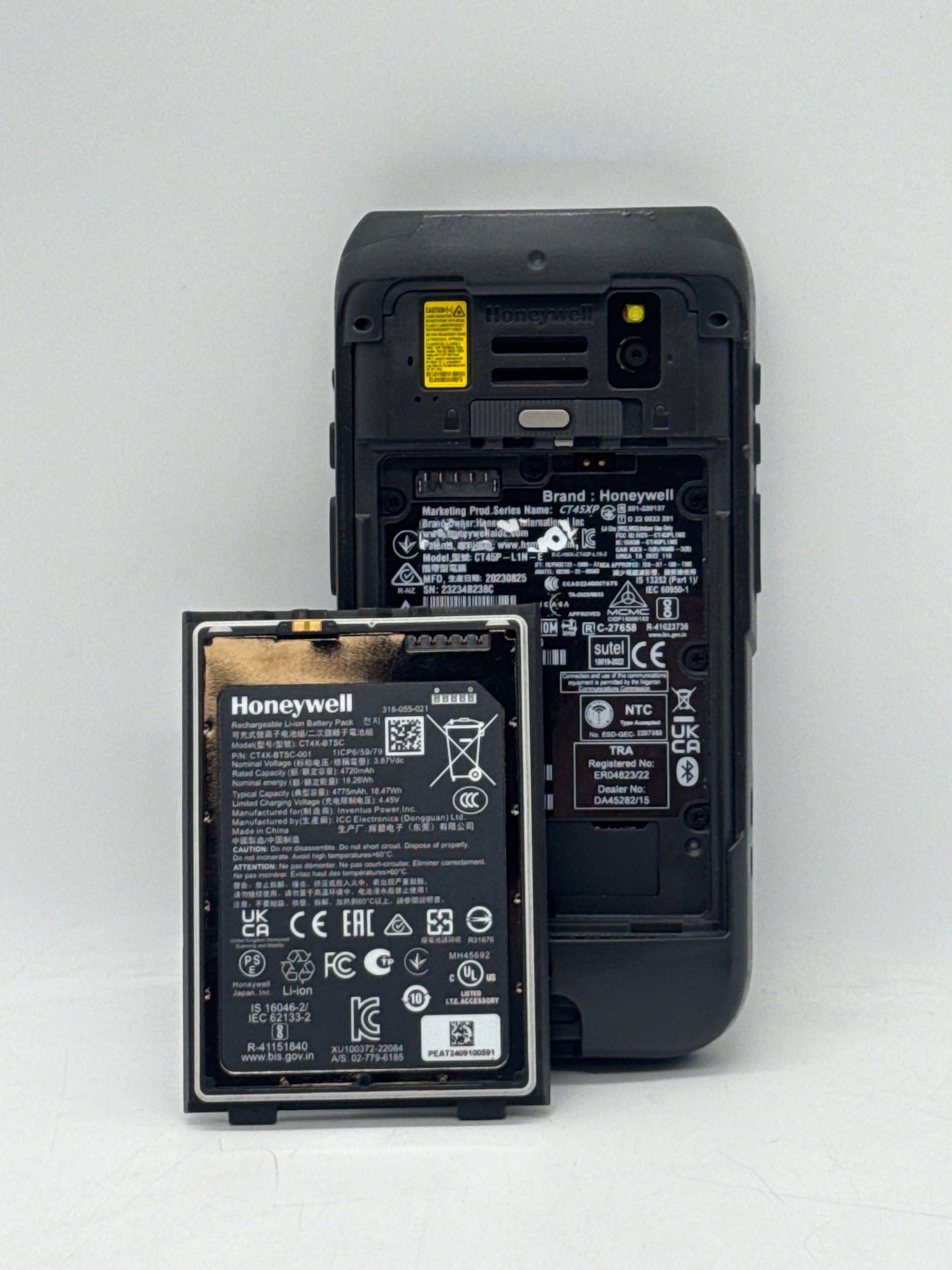 Honeywell CT45XP, CT45P-X0N-37D100G 64B - Used