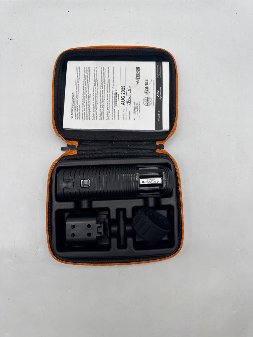 FieldSENSE 60 Personal RF Monitor FSG0151-8 50MHz-60GHz w/ Carrying Case